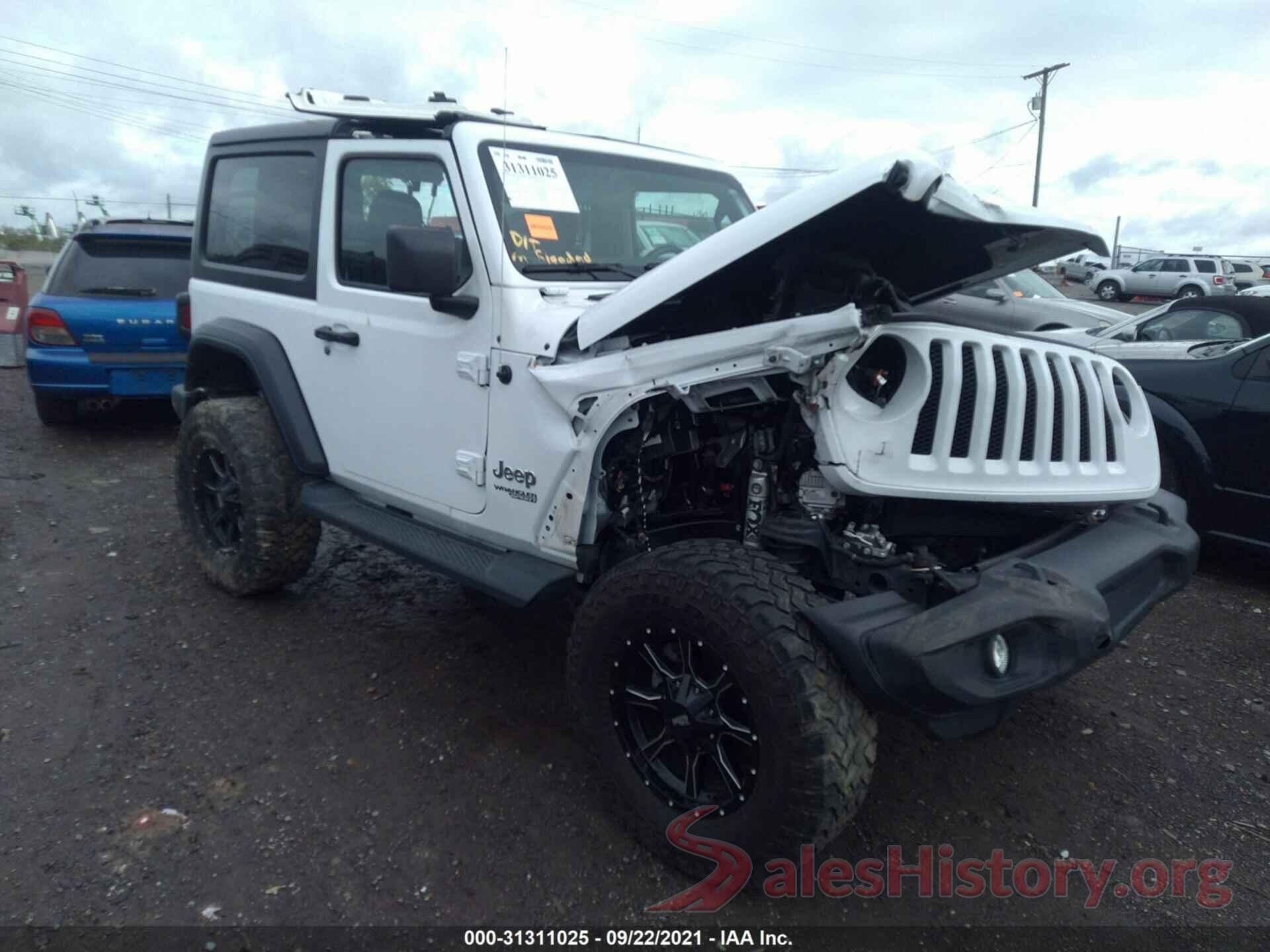 1C4GJXAN6LW104475 2020 JEEP WRANGLER