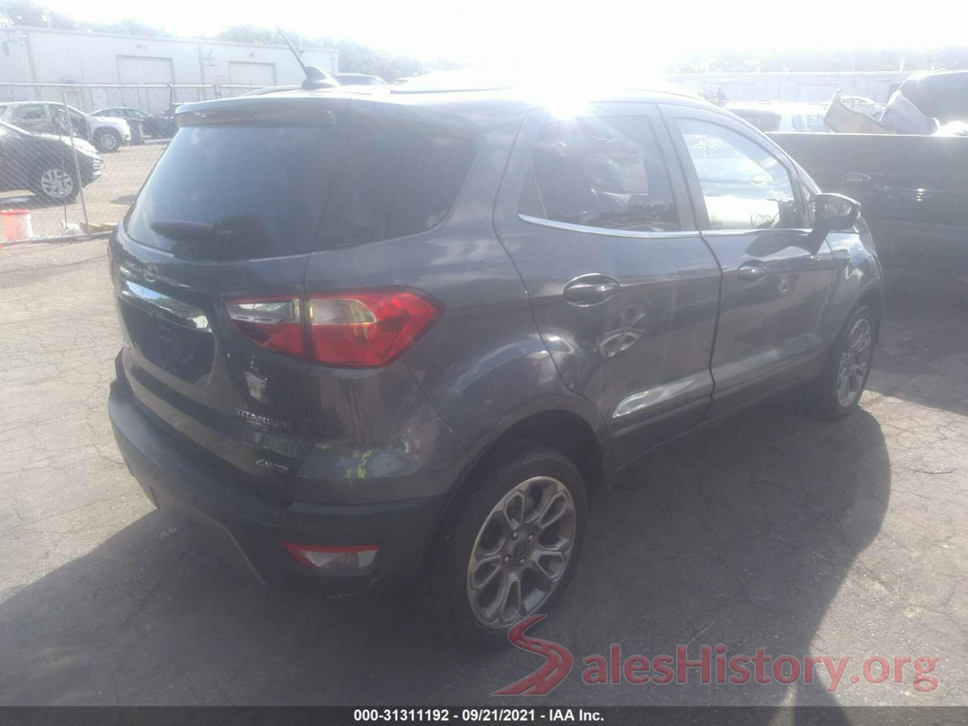 MAJ6P1WL4JC184877 2018 FORD ECOSPORT