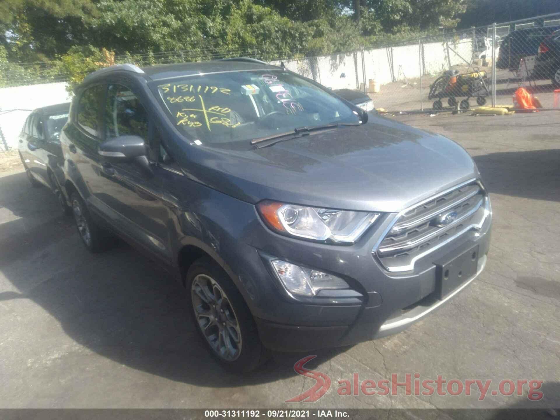 MAJ6P1WL4JC184877 2018 FORD ECOSPORT