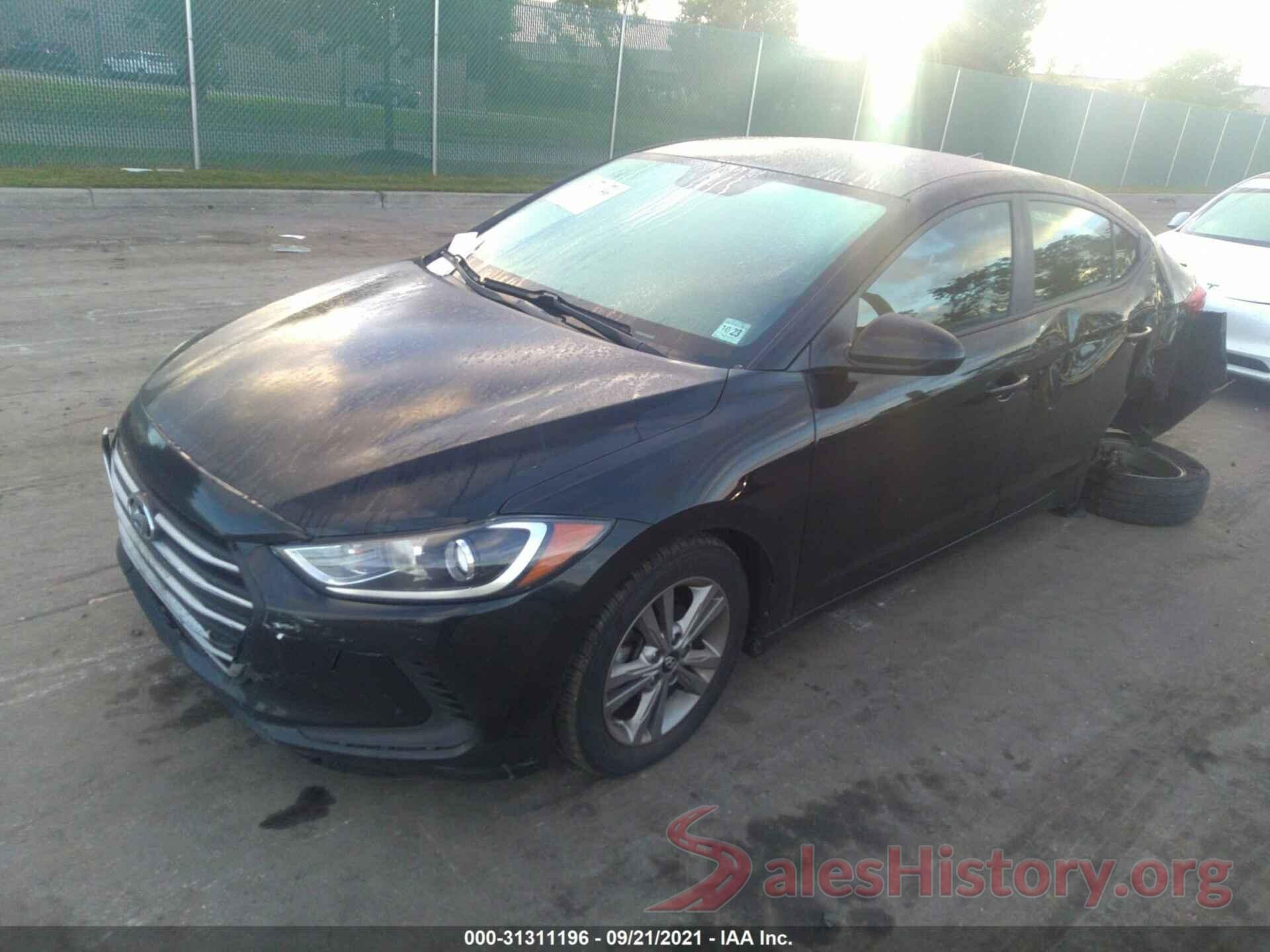 KMHD84LF2JU473292 2018 HYUNDAI ELANTRA