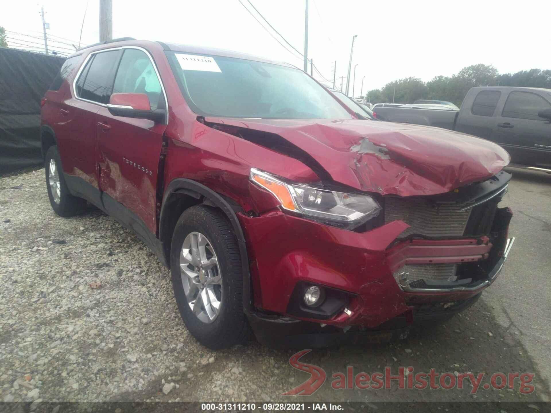 1GNERGKW5MJ144446 2021 CHEVROLET TRAVERSE