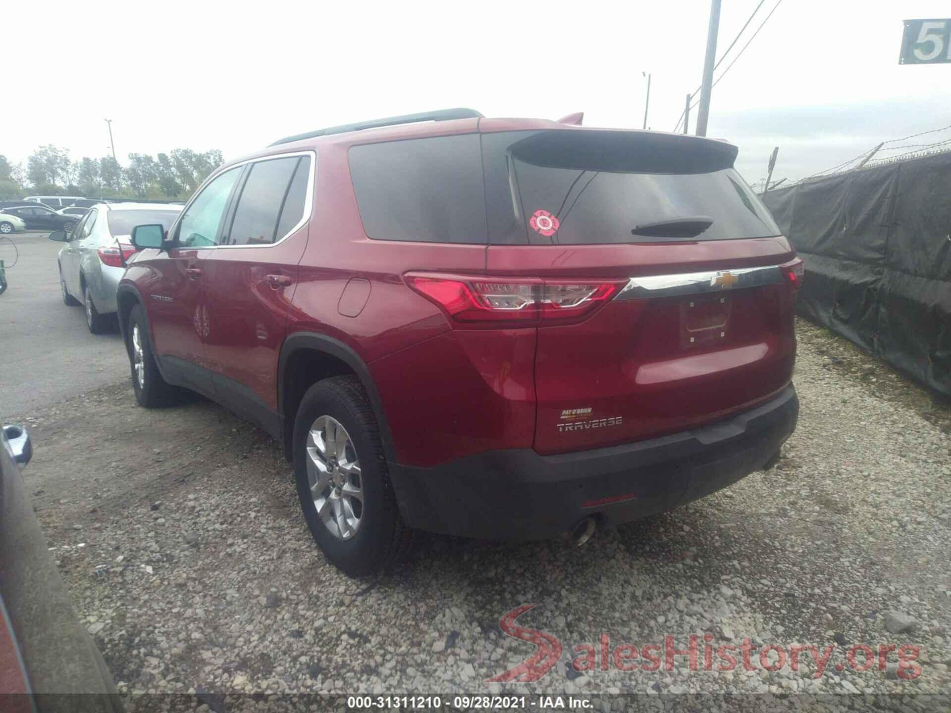 1GNERGKW5MJ144446 2021 CHEVROLET TRAVERSE