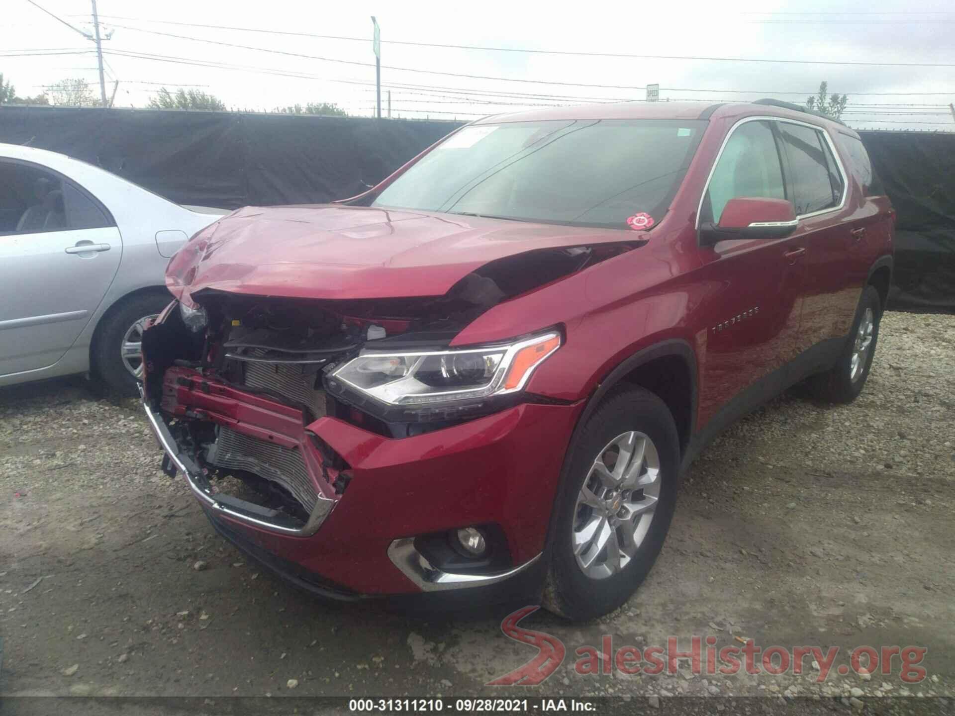 1GNERGKW5MJ144446 2021 CHEVROLET TRAVERSE