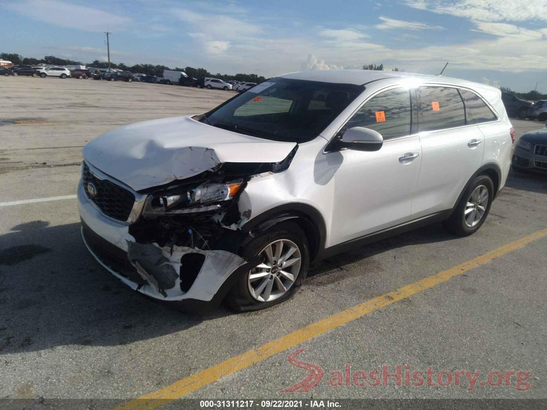 5XYPG4A37KG562971 2019 KIA SORENTO