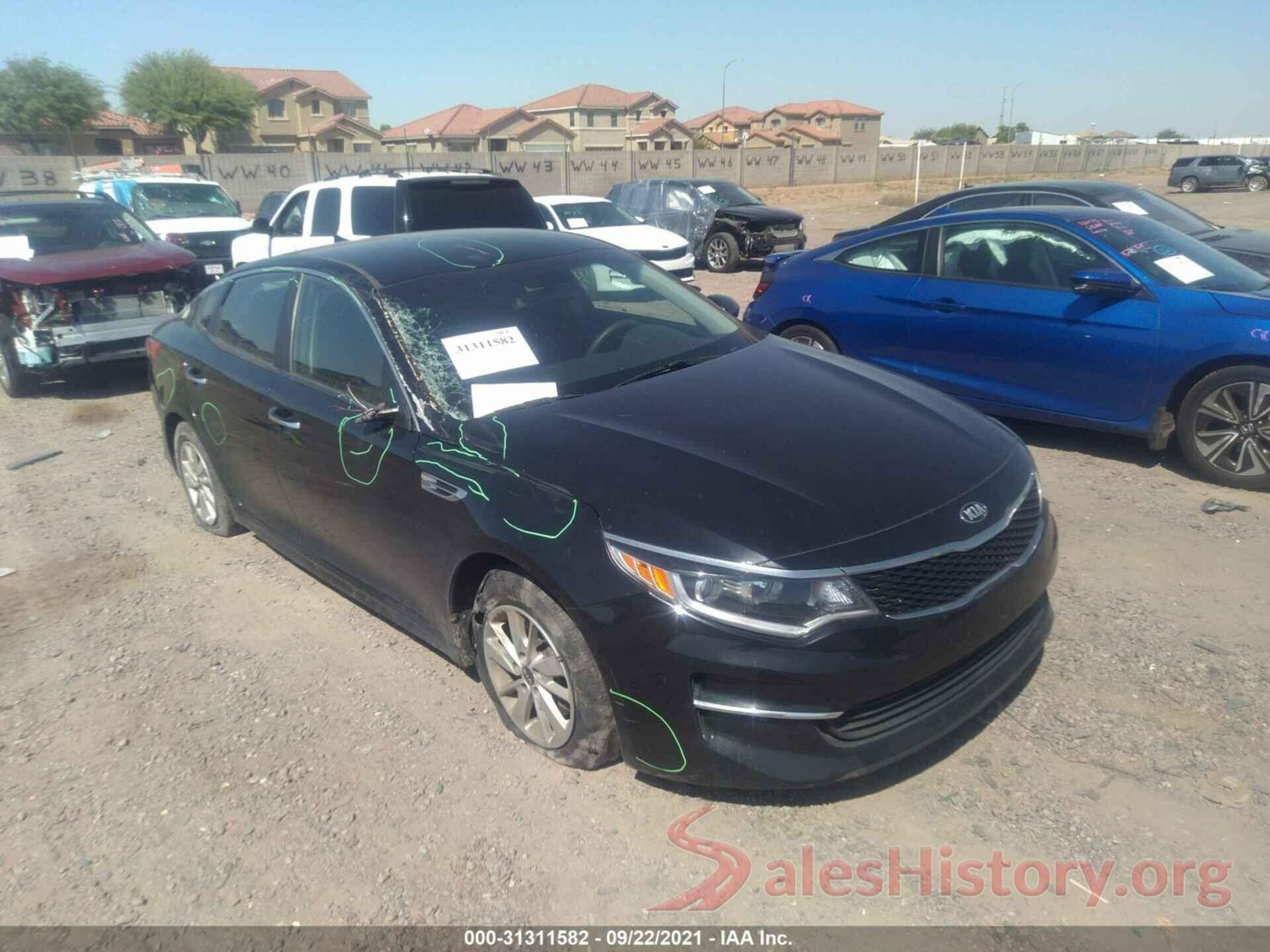 5XXGT4L3XJG229241 2018 KIA OPTIMA