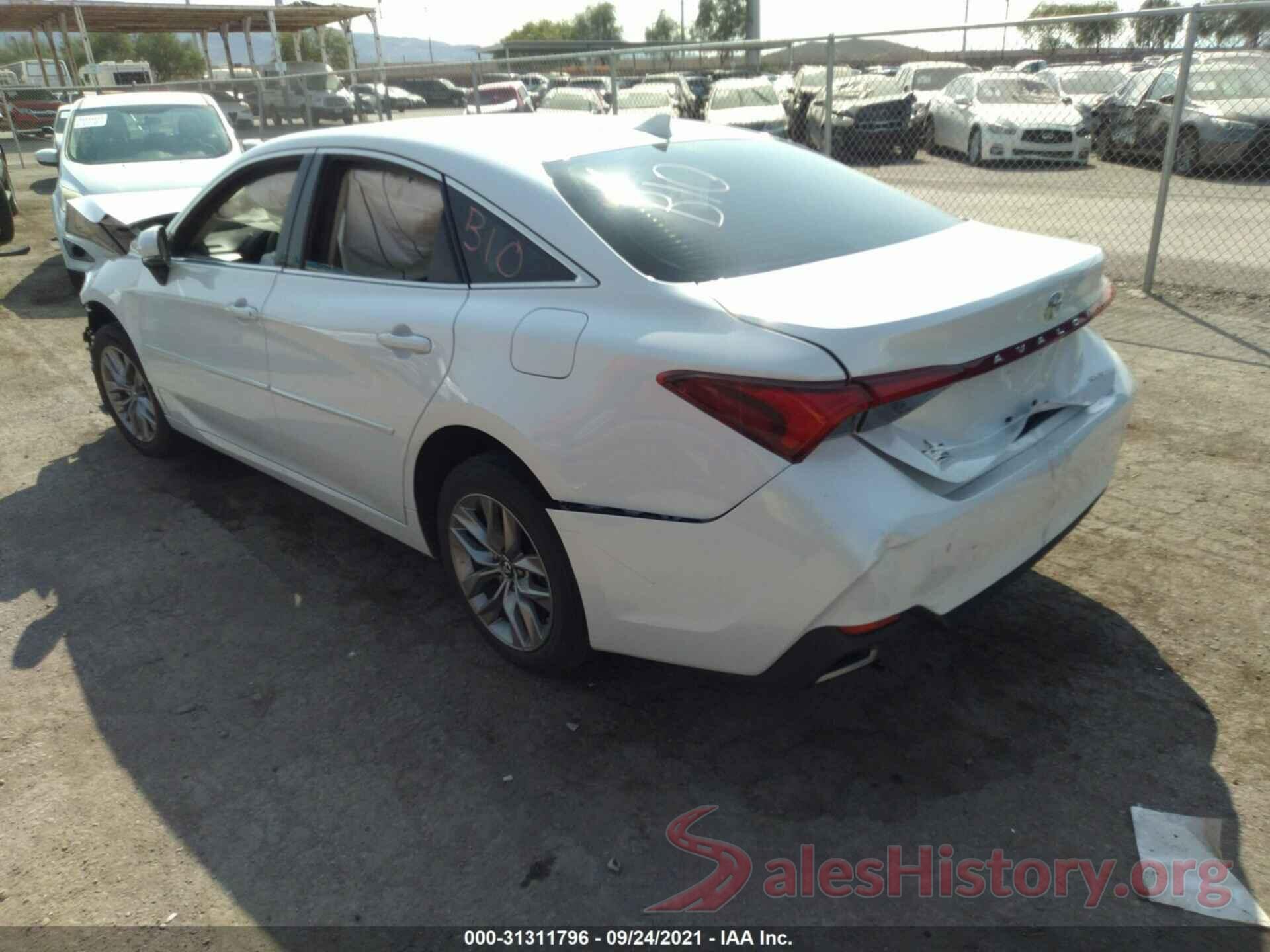 4T1BZ1FB4KU019235 2019 TOYOTA AVALON