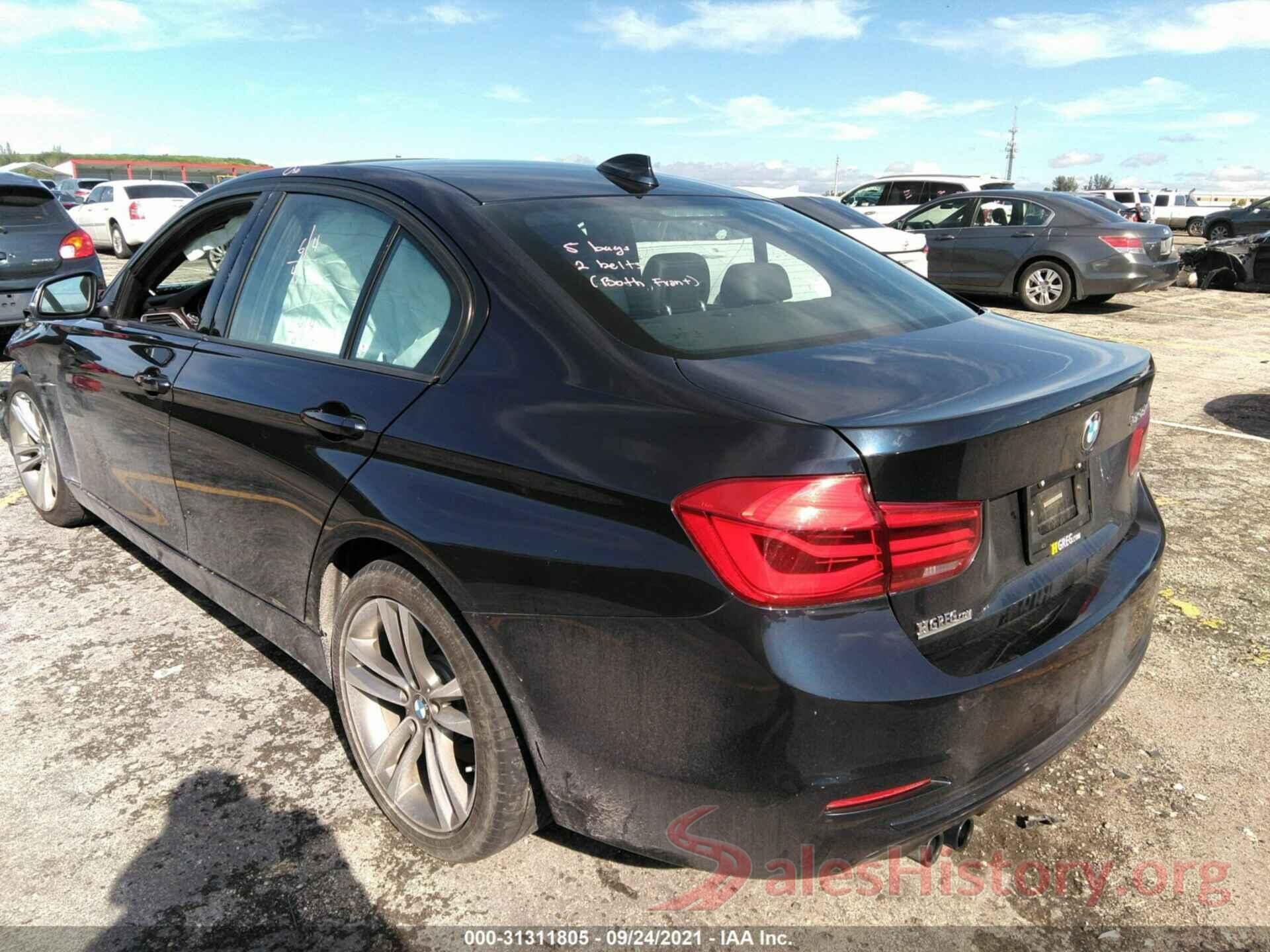 WBA8E9G5XGNT88584 2016 BMW 3 SERIES