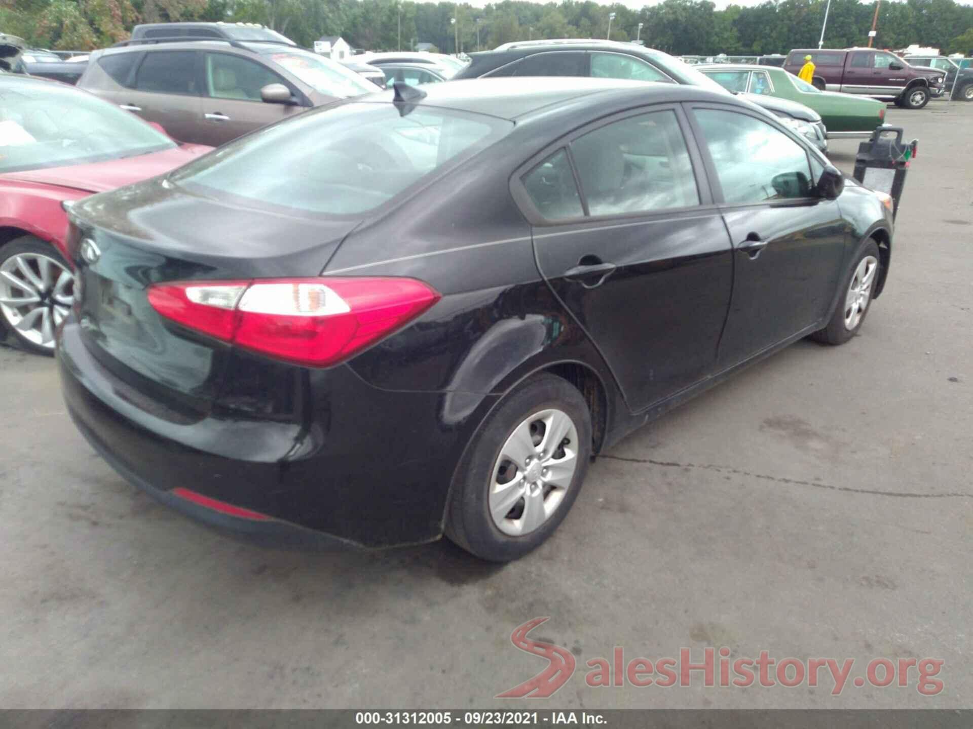 KNAFK4A66G5531406 2016 KIA FORTE