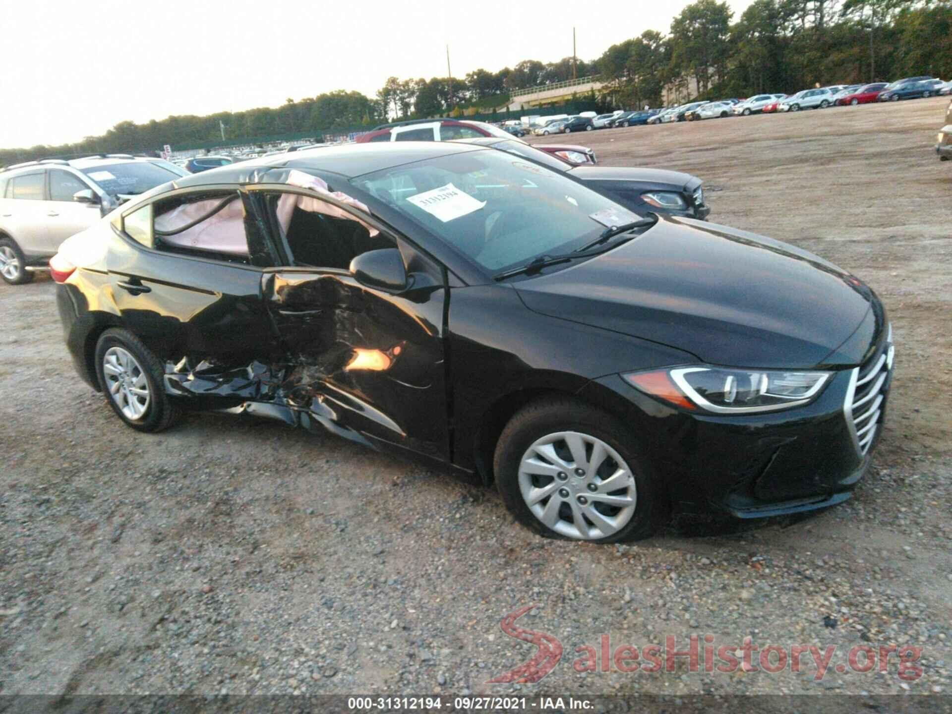 5NPD74LF4JH393297 2018 HYUNDAI ELANTRA