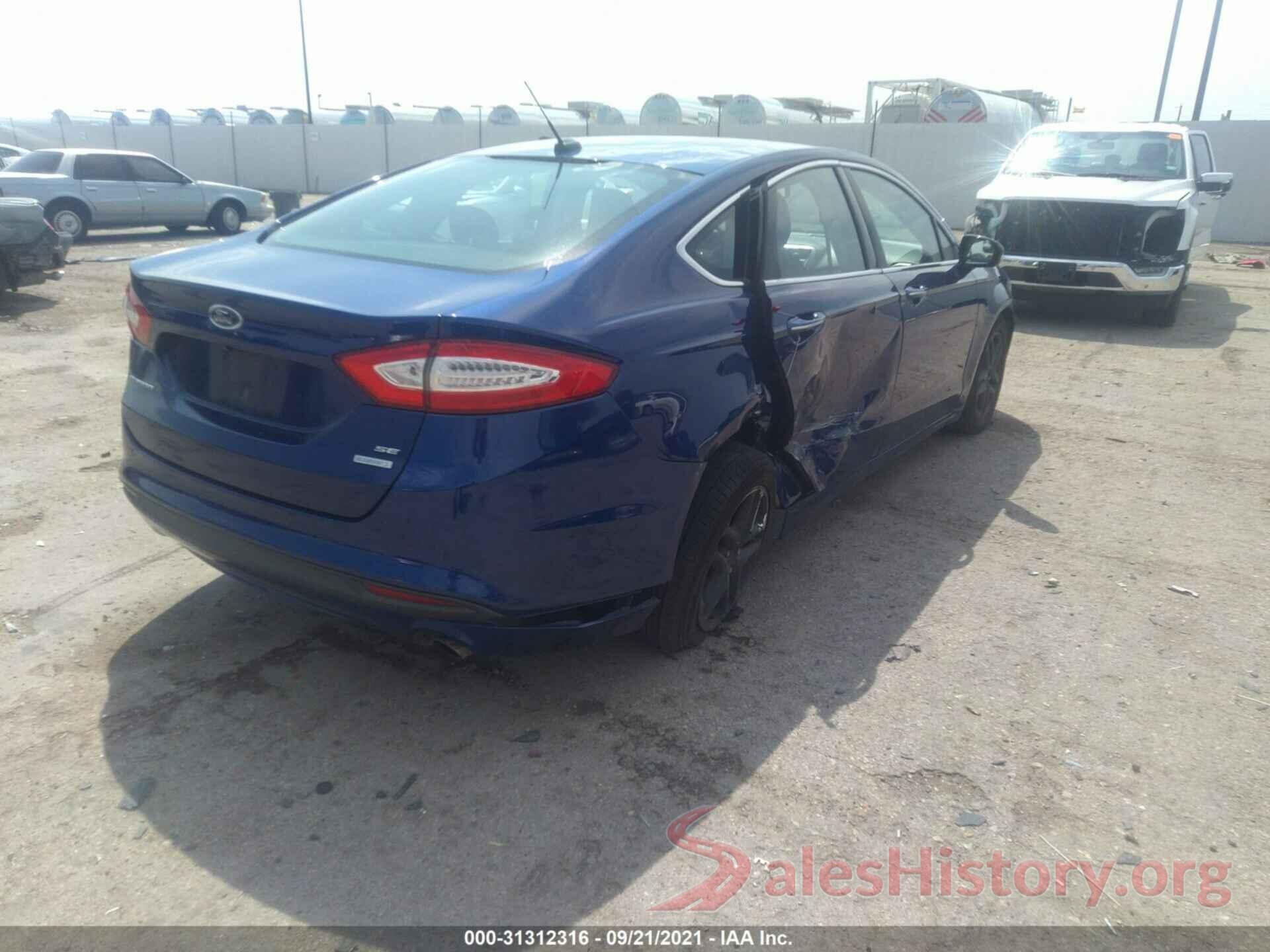 3FA6P0HD3GR194343 2016 FORD FUSION