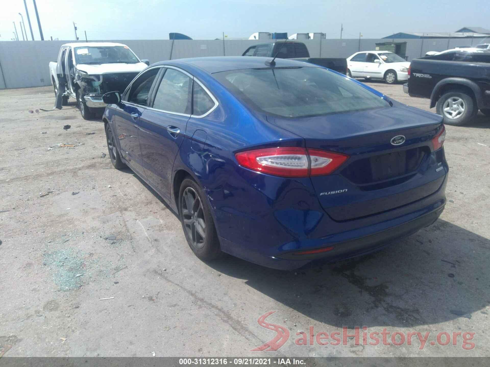 3FA6P0HD3GR194343 2016 FORD FUSION