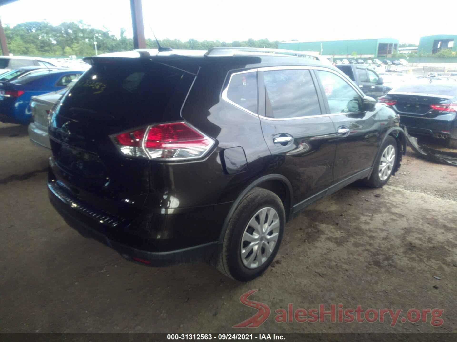 KNMAT2MV4GP712980 2016 NISSAN ROGUE