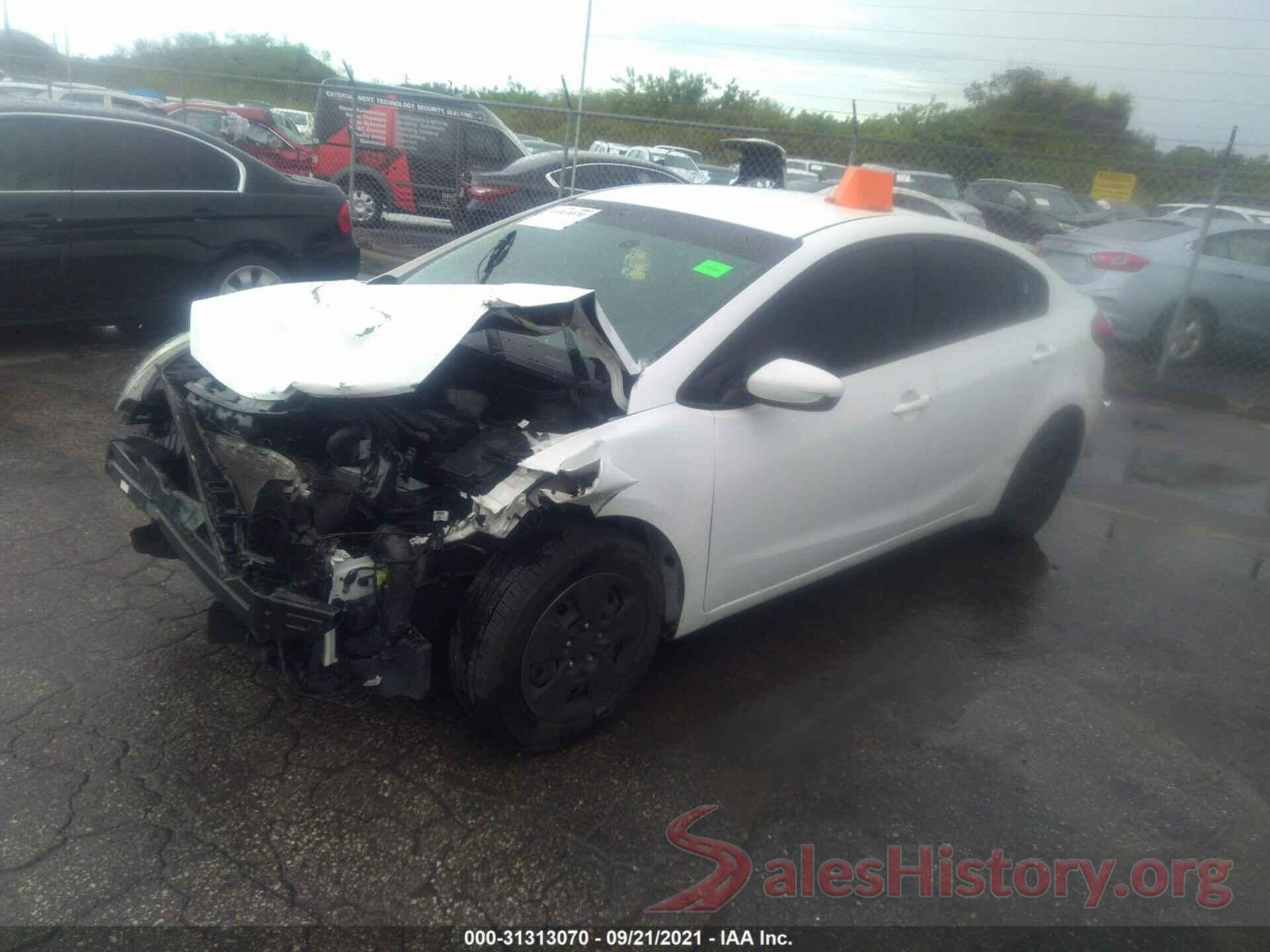 KNAFK4A69G5602839 2016 KIA FORTE