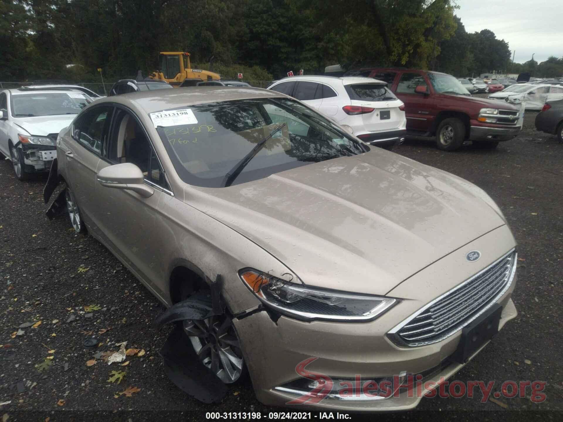 3FA6P0HD0HR341493 2017 FORD FUSION