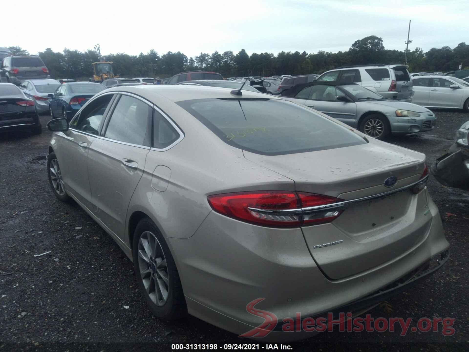 3FA6P0HD0HR341493 2017 FORD FUSION