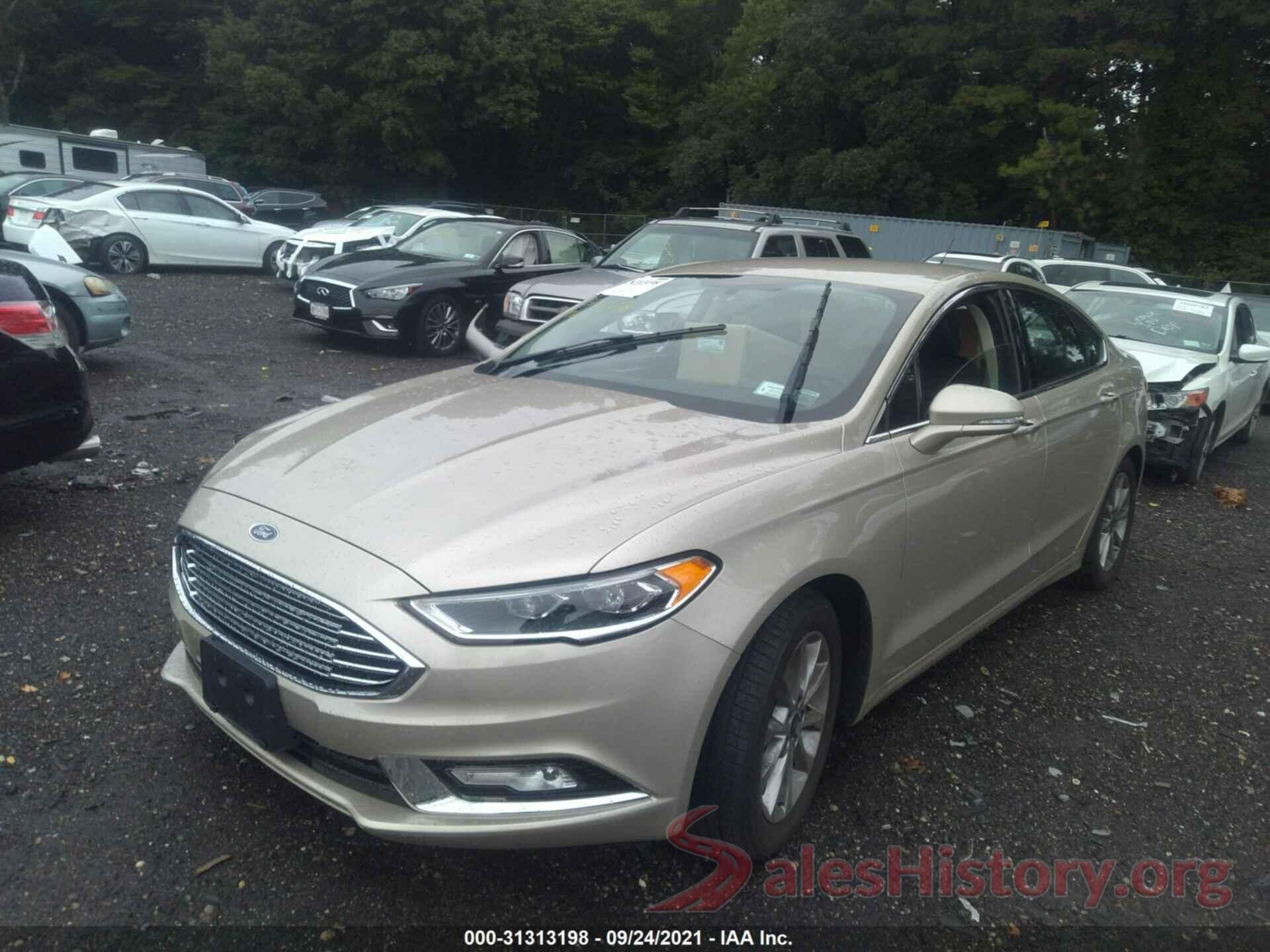 3FA6P0HD0HR341493 2017 FORD FUSION