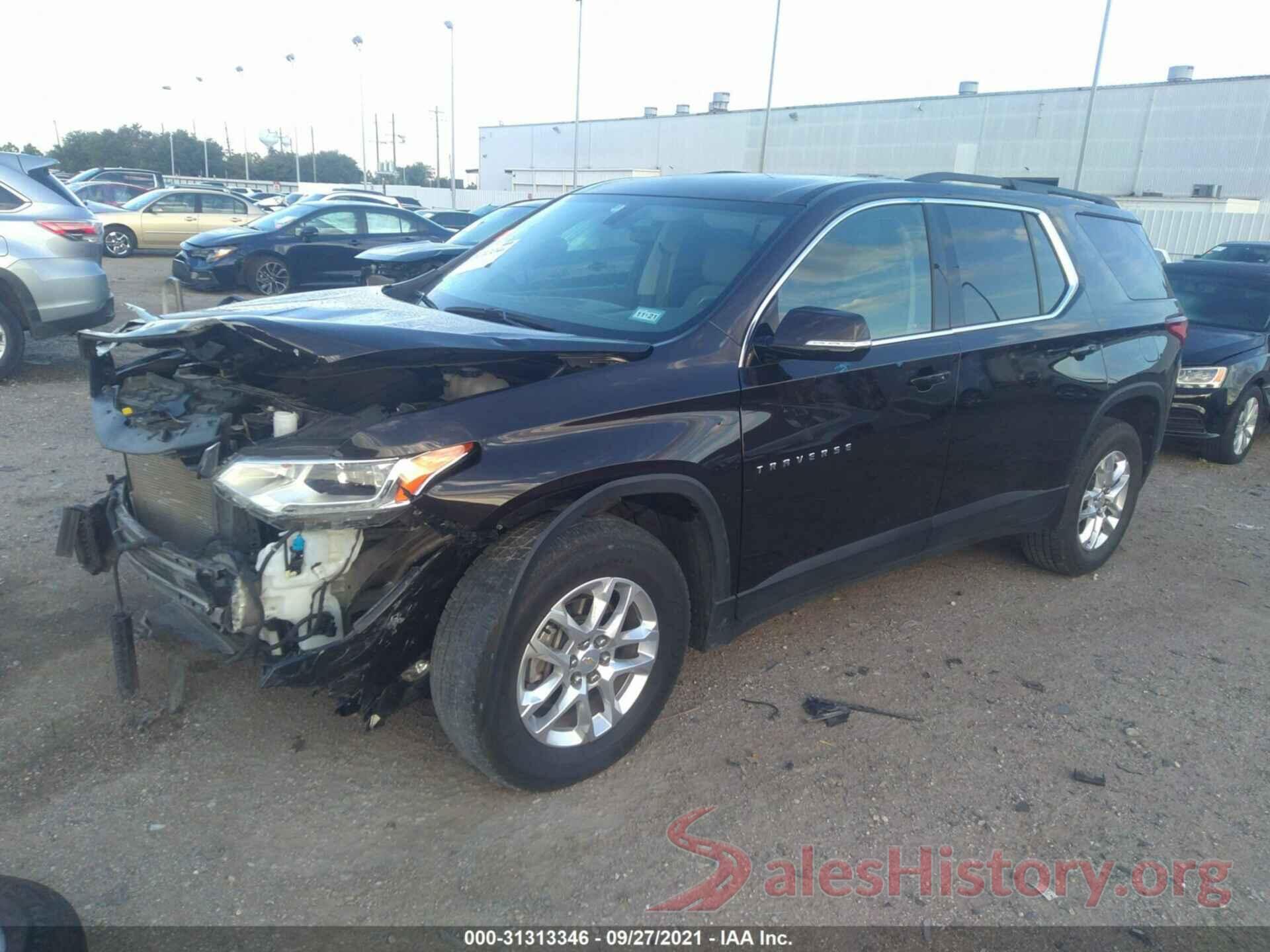 1GNERGKW1KJ145624 2019 CHEVROLET TRAVERSE