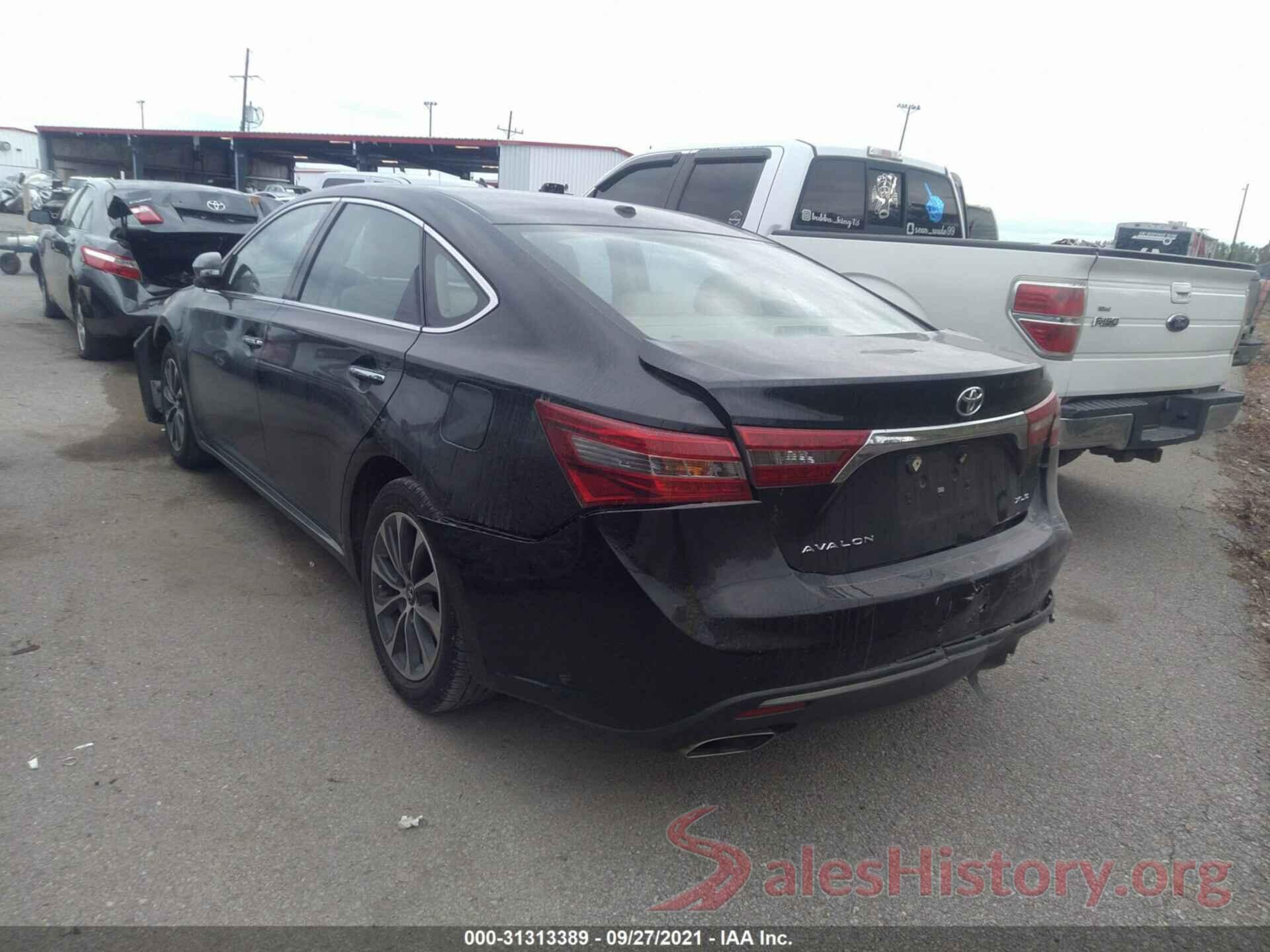 4T1BK1EB9GU210954 2016 TOYOTA AVALON