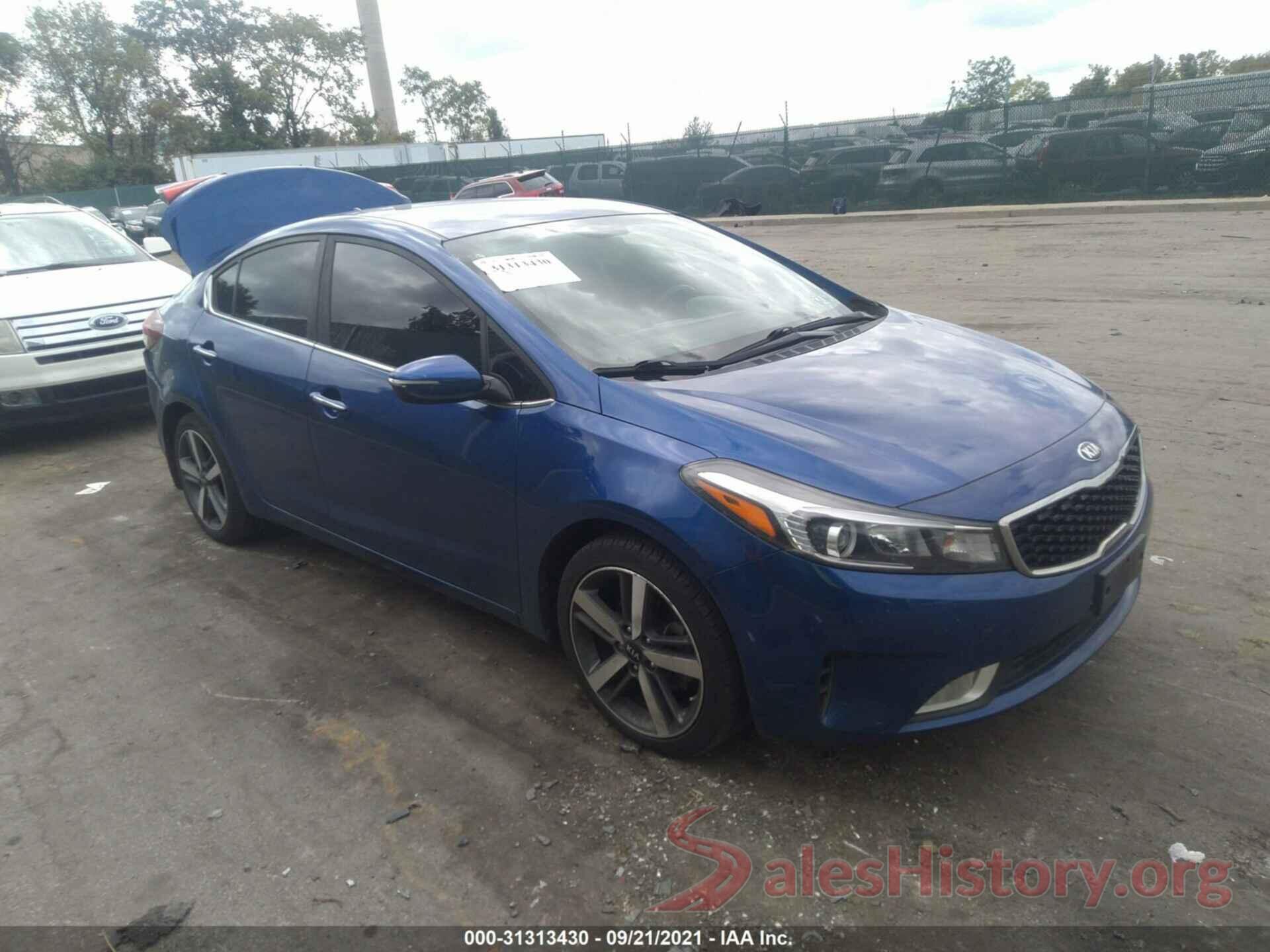 3KPFL4A8XHE117116 2017 KIA FORTE