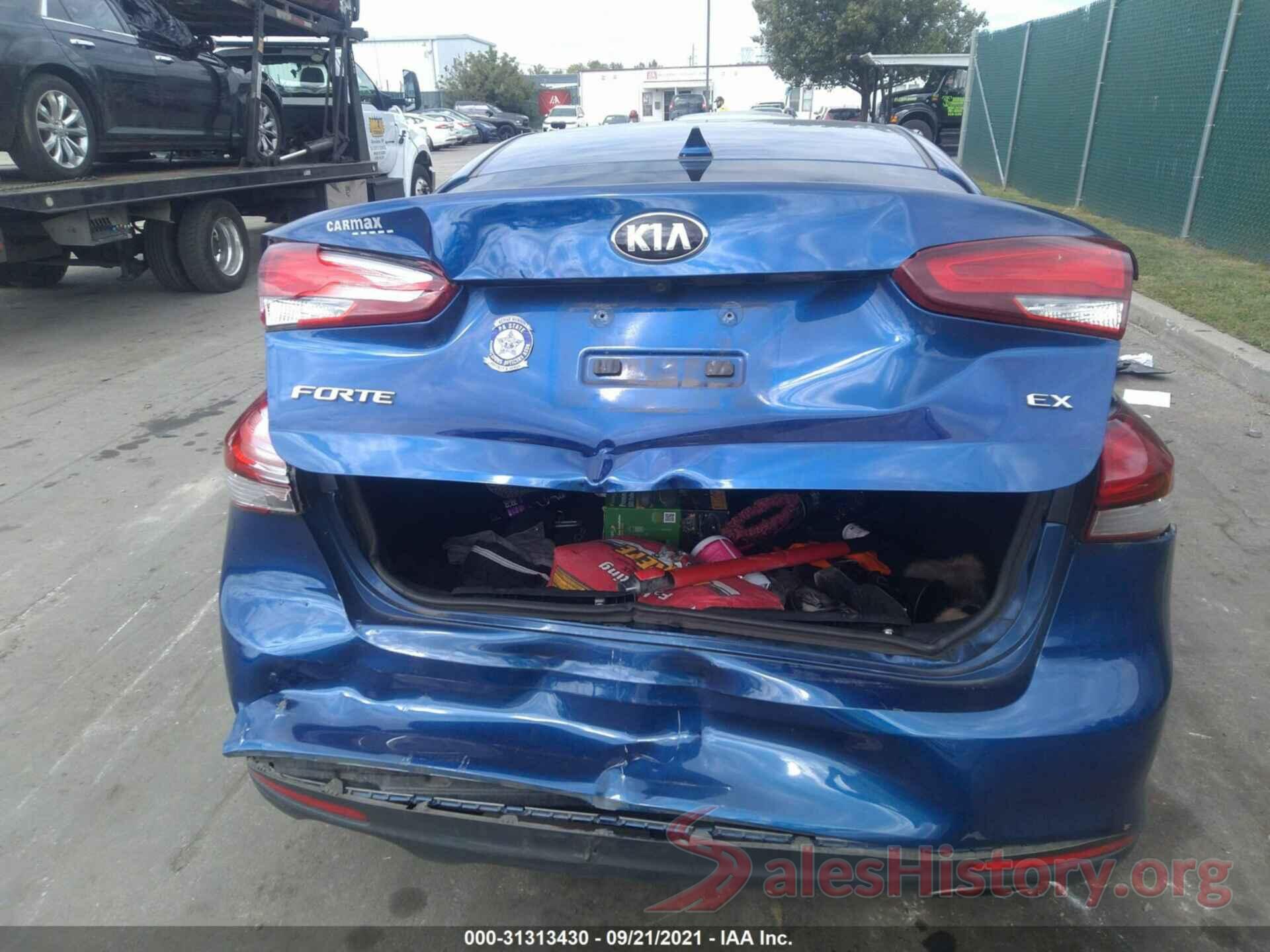 3KPFL4A8XHE117116 2017 KIA FORTE