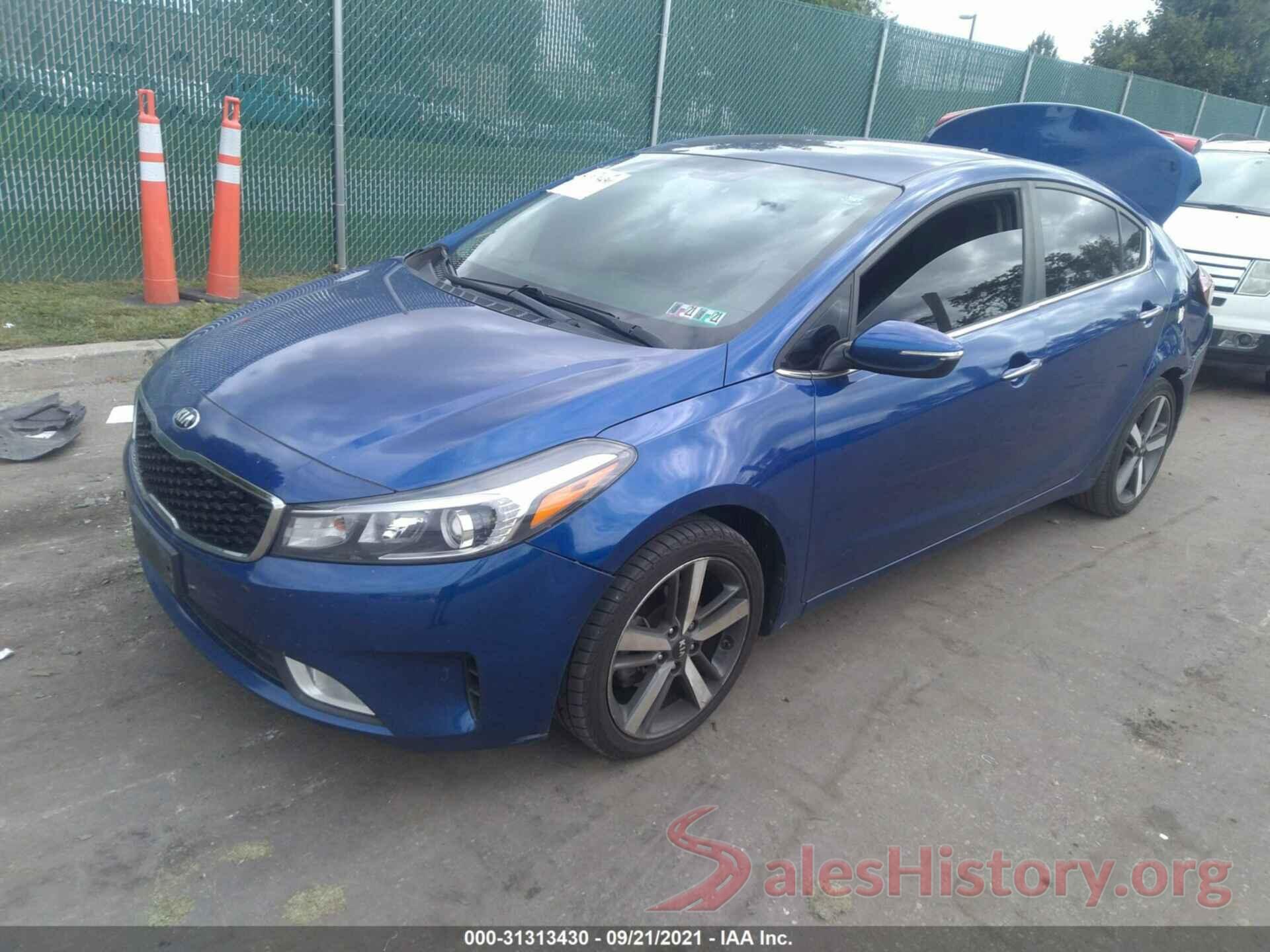 3KPFL4A8XHE117116 2017 KIA FORTE