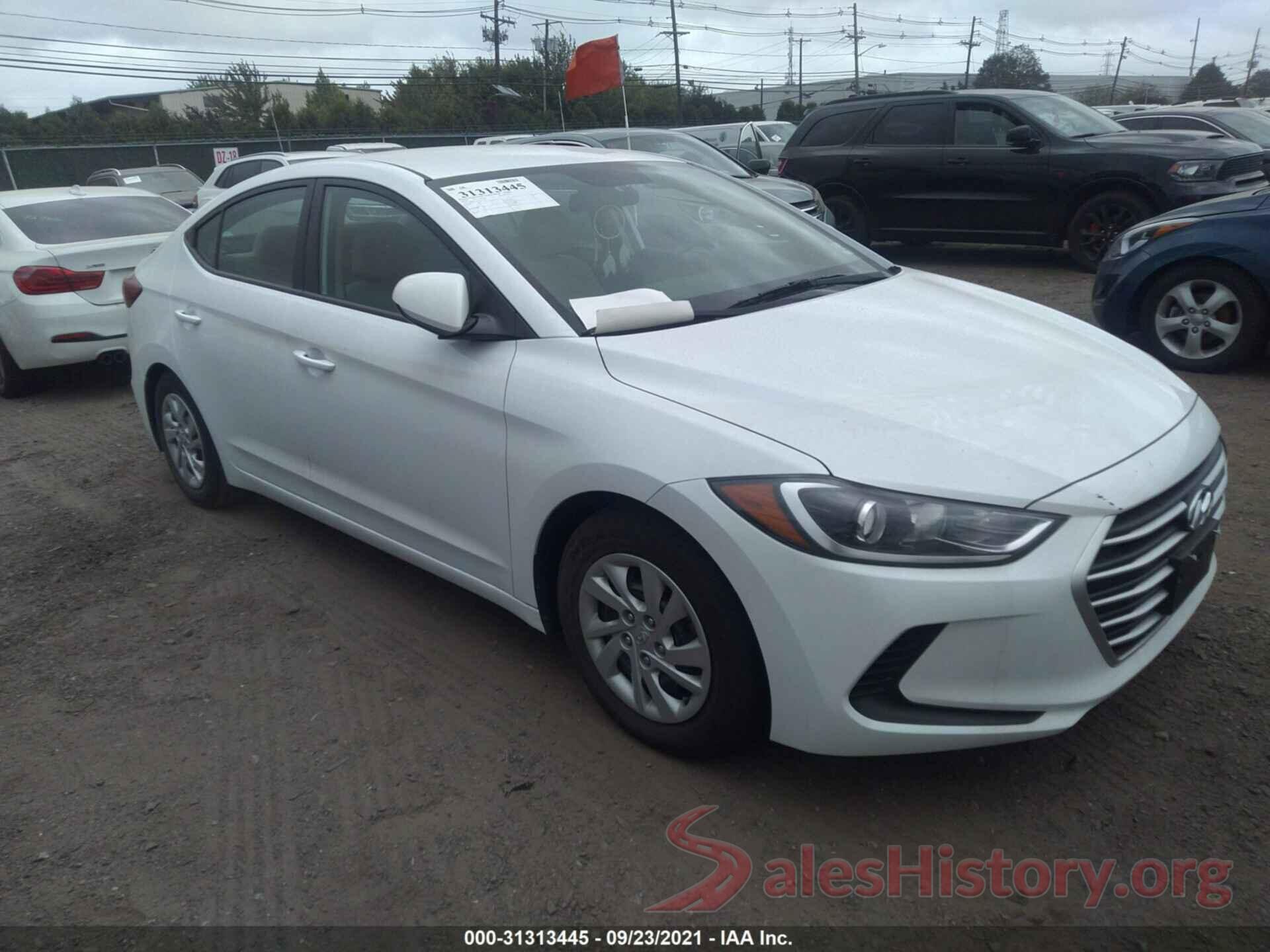 5NPD74LF7JH254345 2018 HYUNDAI ELANTRA