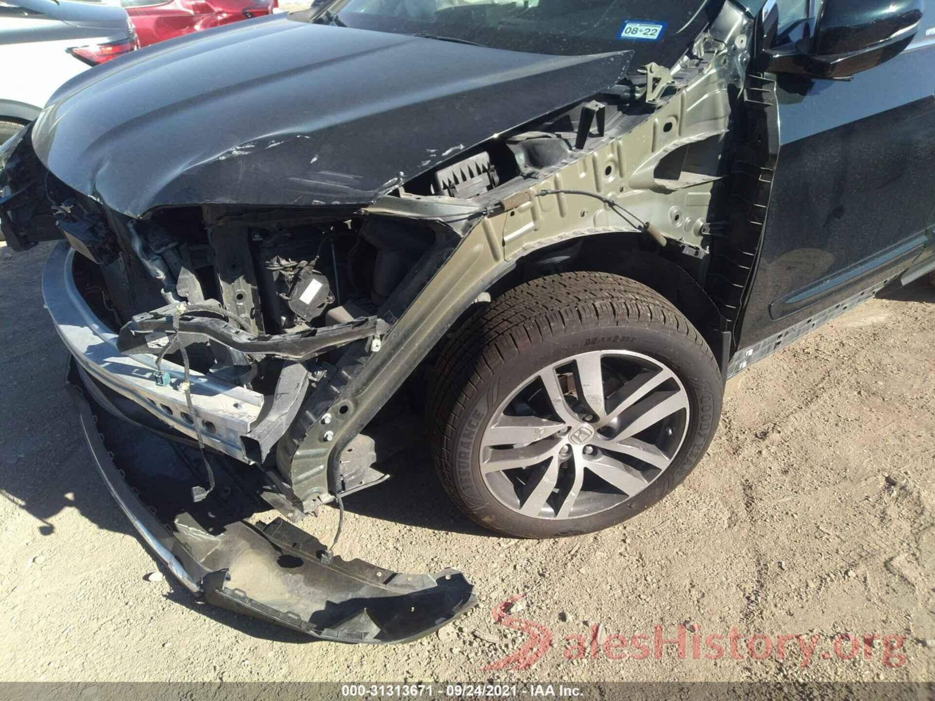 5FNYF6H03GB017931 2016 HONDA PILOT