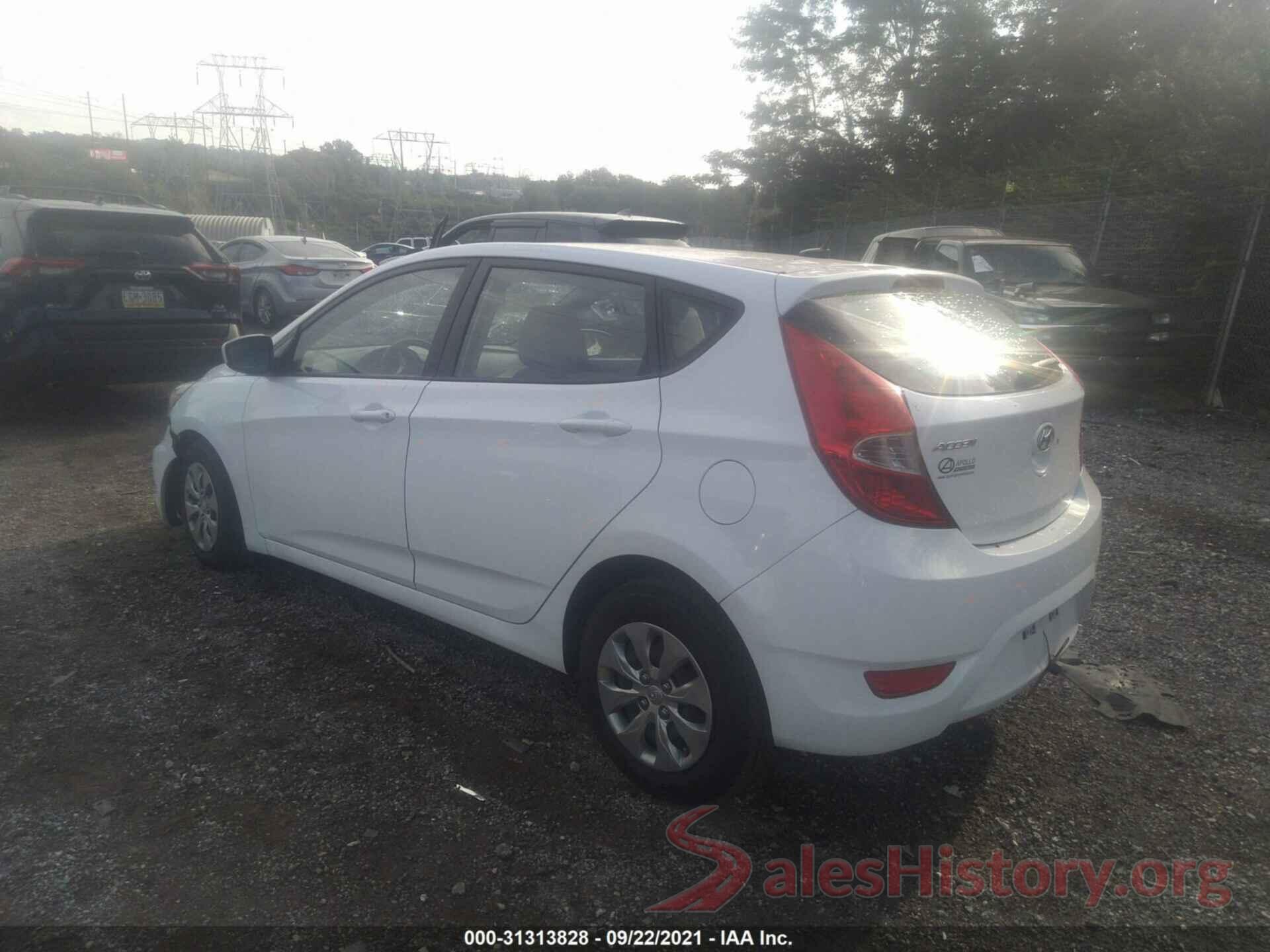 KMHCT5AE2HU312249 2017 HYUNDAI ACCENT