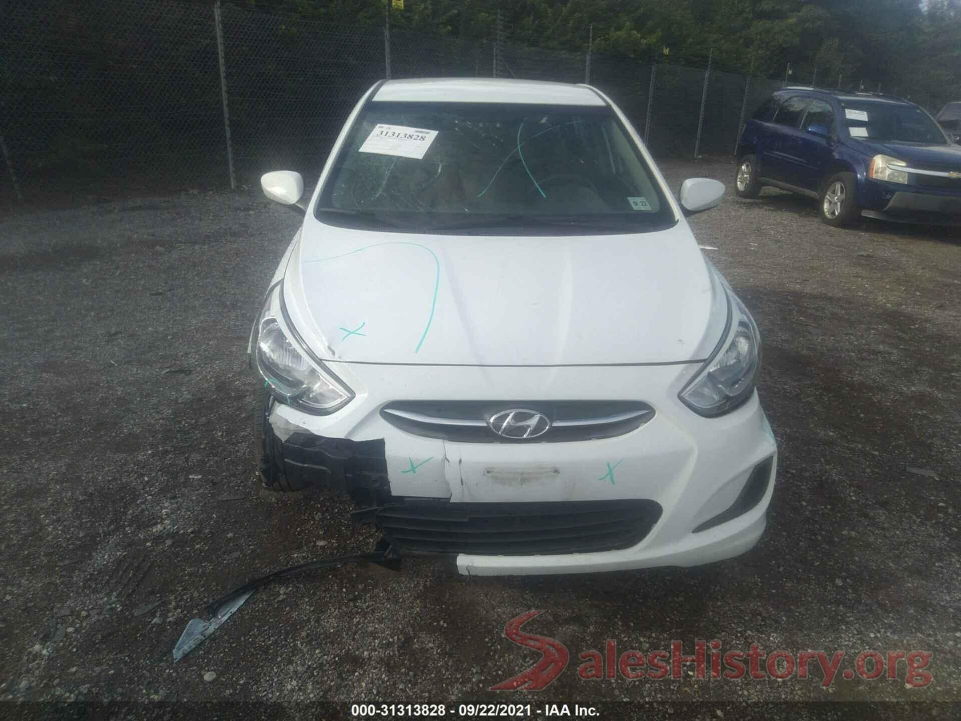 KMHCT5AE2HU312249 2017 HYUNDAI ACCENT