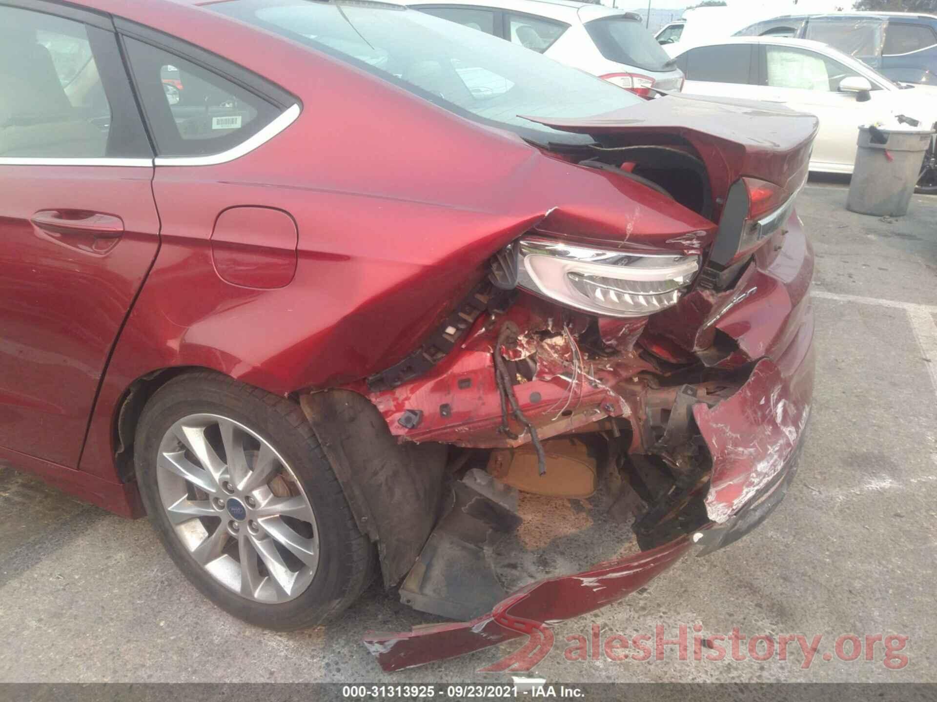 3FA6P0LU8HR208181 2017 FORD FUSION