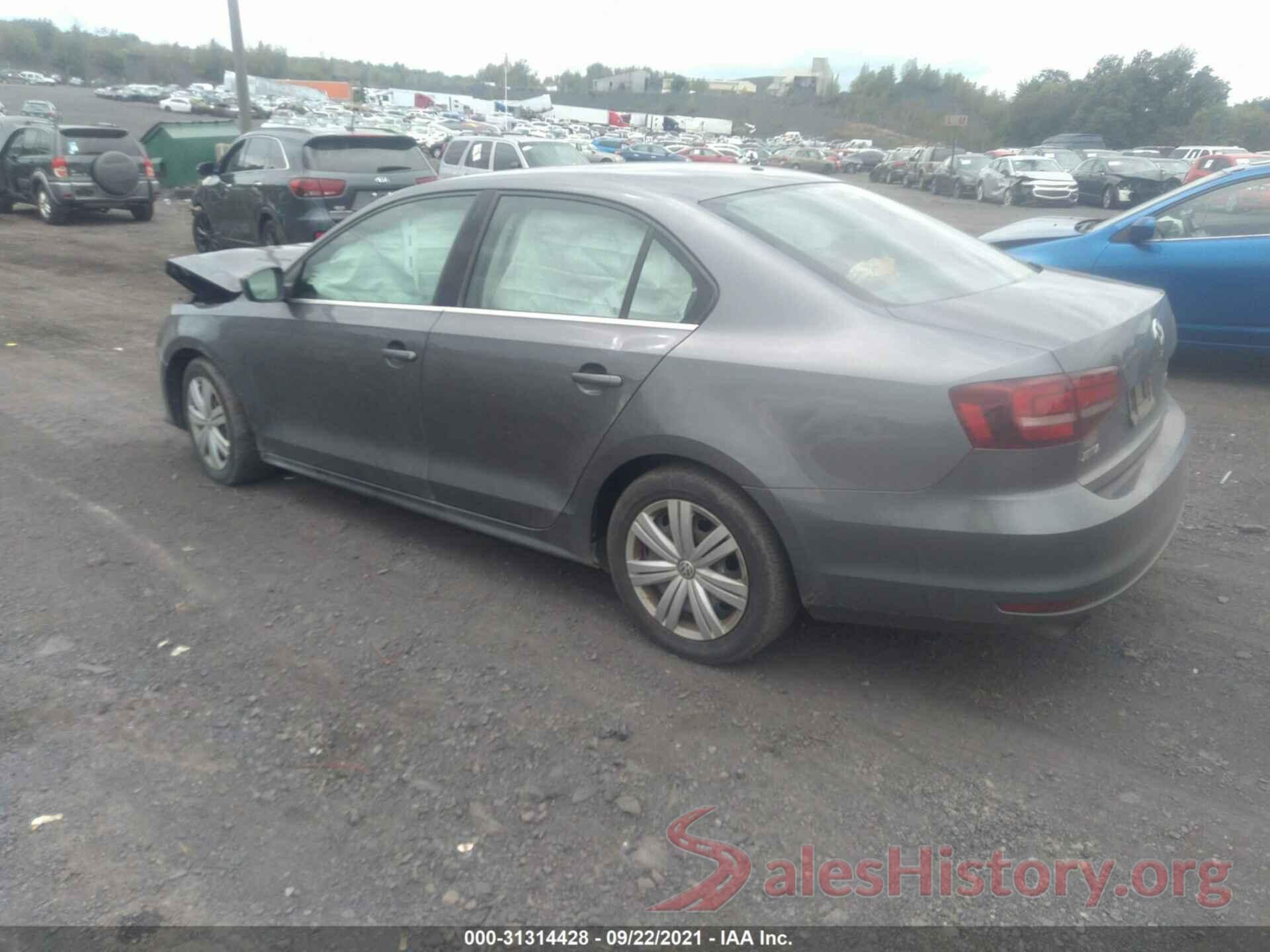 3VW2B7AJ9HM300967 2017 VOLKSWAGEN JETTA