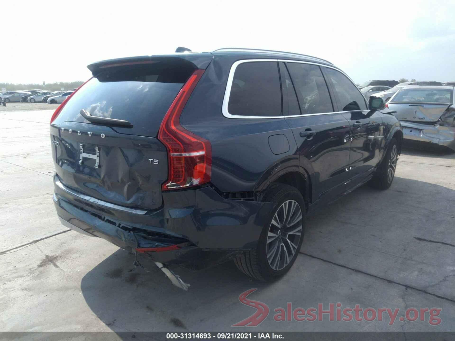 YV4102CK3L1591465 2020 VOLVO XC90