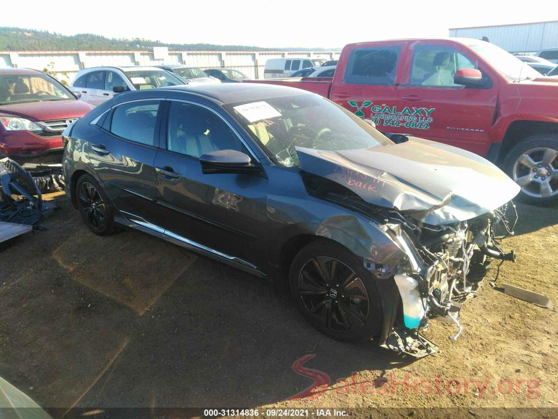 SHHFK7H64KU402595 2019 HONDA CIVIC HATCHBACK