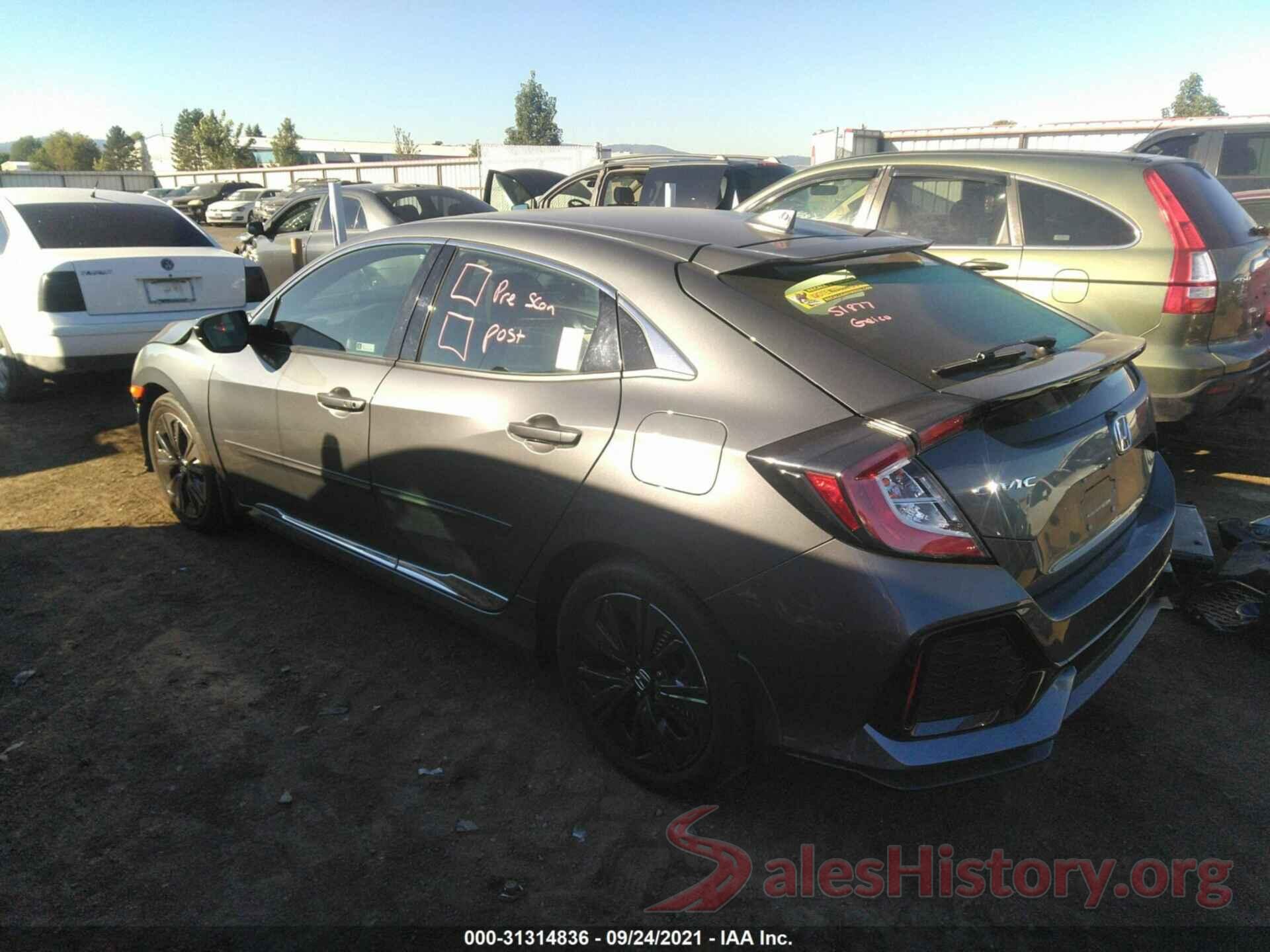 SHHFK7H64KU402595 2019 HONDA CIVIC HATCHBACK