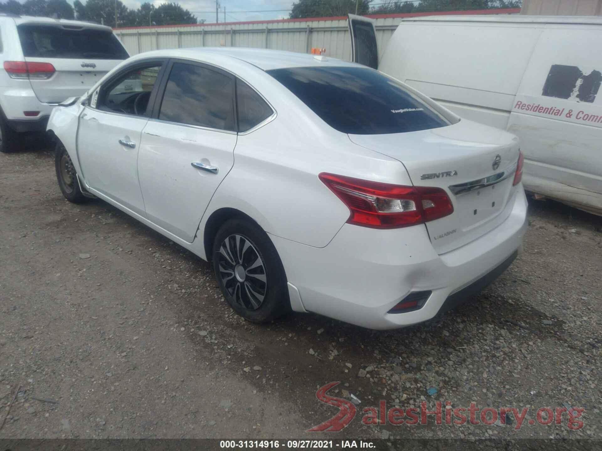 3N1AB7AP6GY221494 2016 NISSAN SENTRA