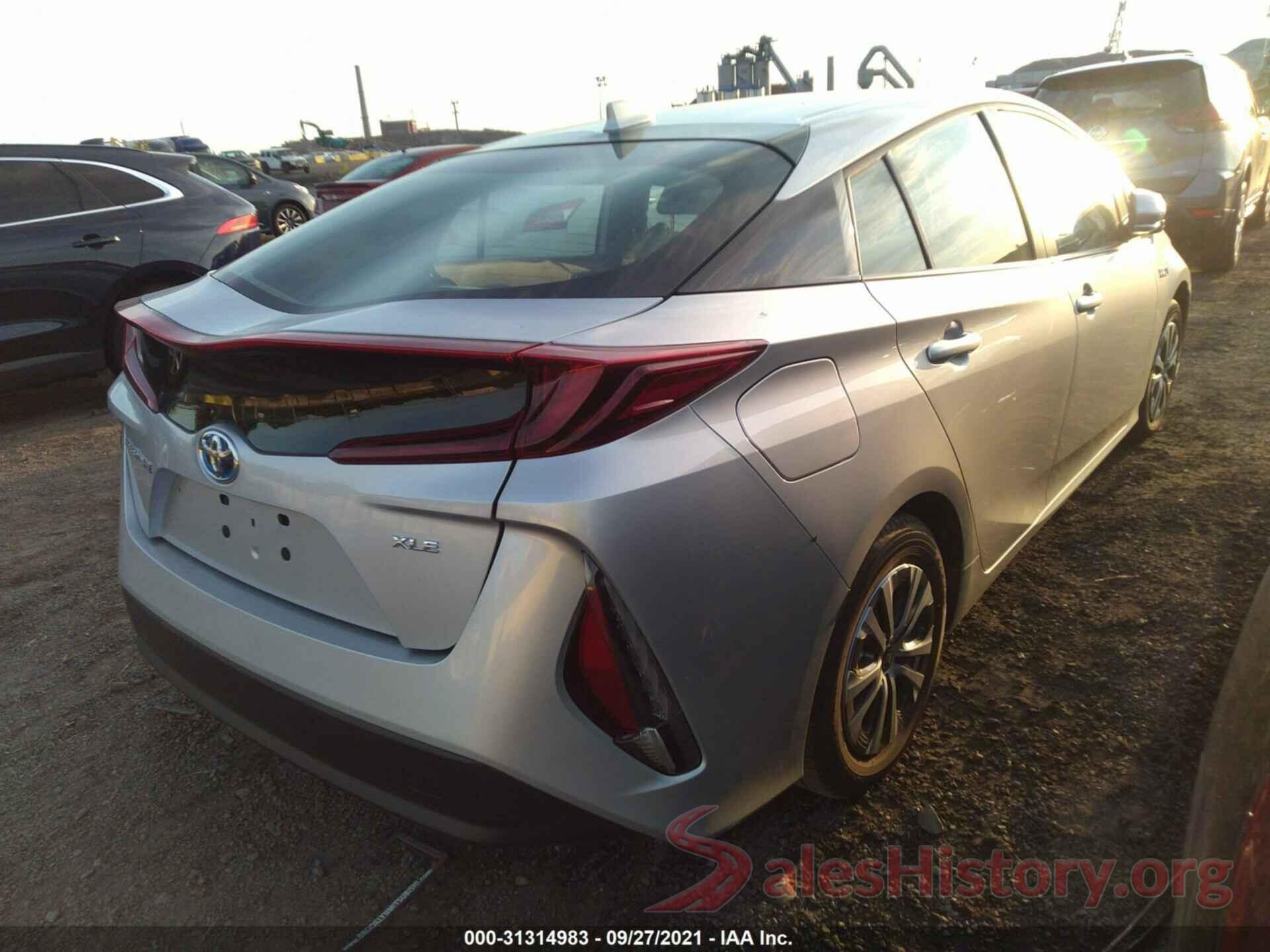 JTDKAMFP9M3169603 2021 TOYOTA PRIUS PRIME