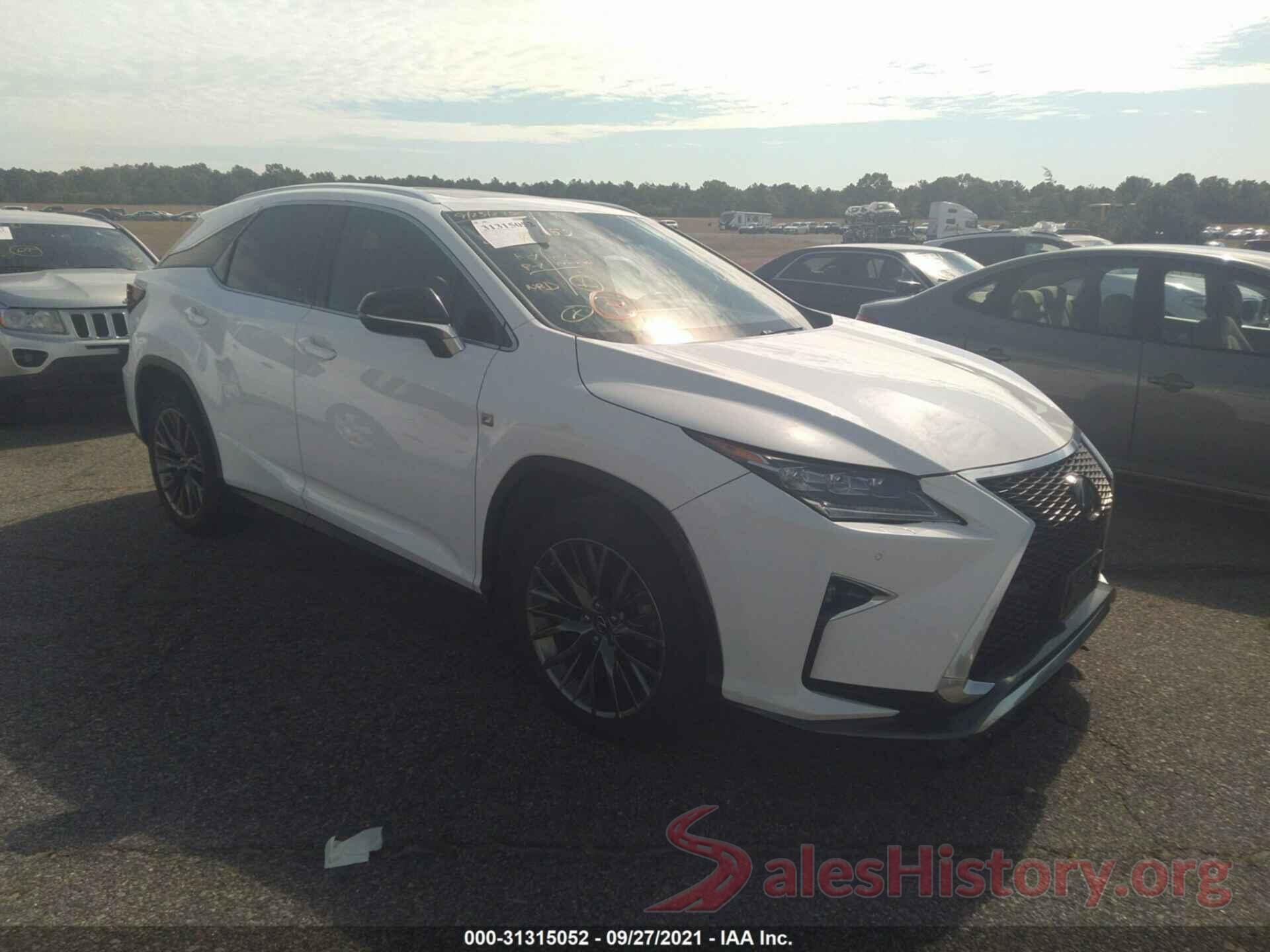 2T2BZMCA7JC160390 2018 LEXUS RX