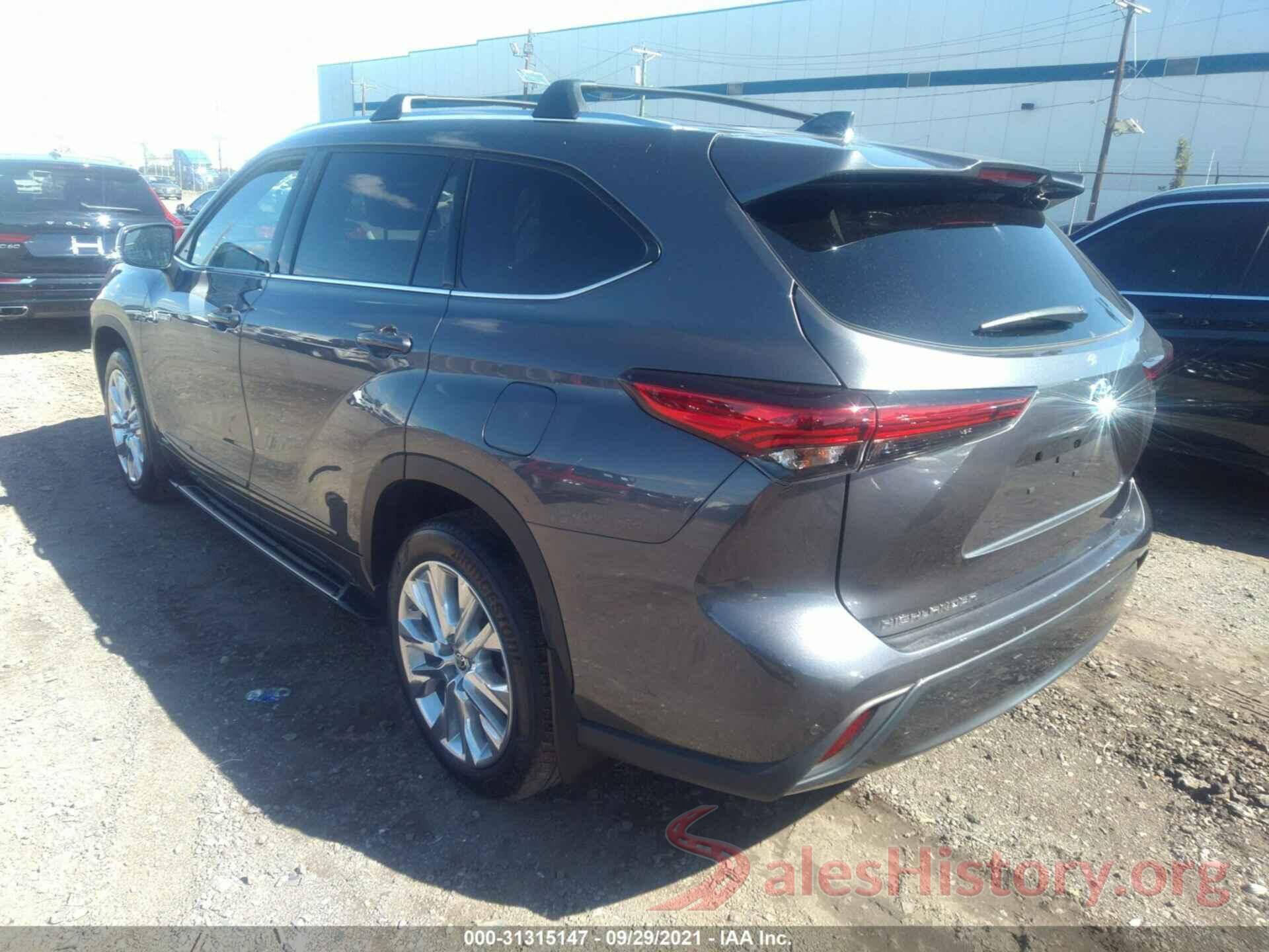 5TDDBRCHXMS523496 2021 TOYOTA HIGHLANDER