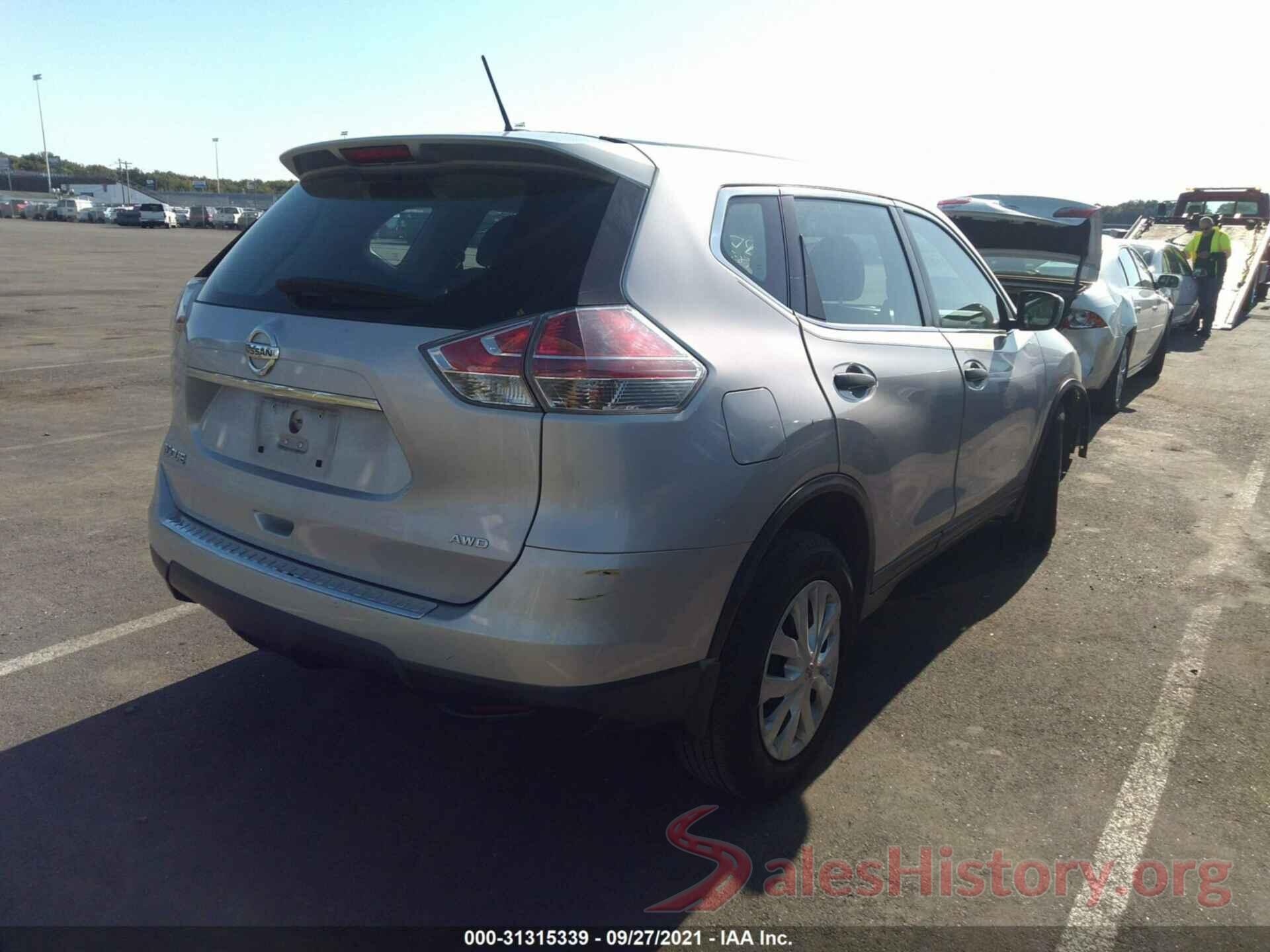 5N1AT2MV8GC888756 2016 NISSAN ROGUE