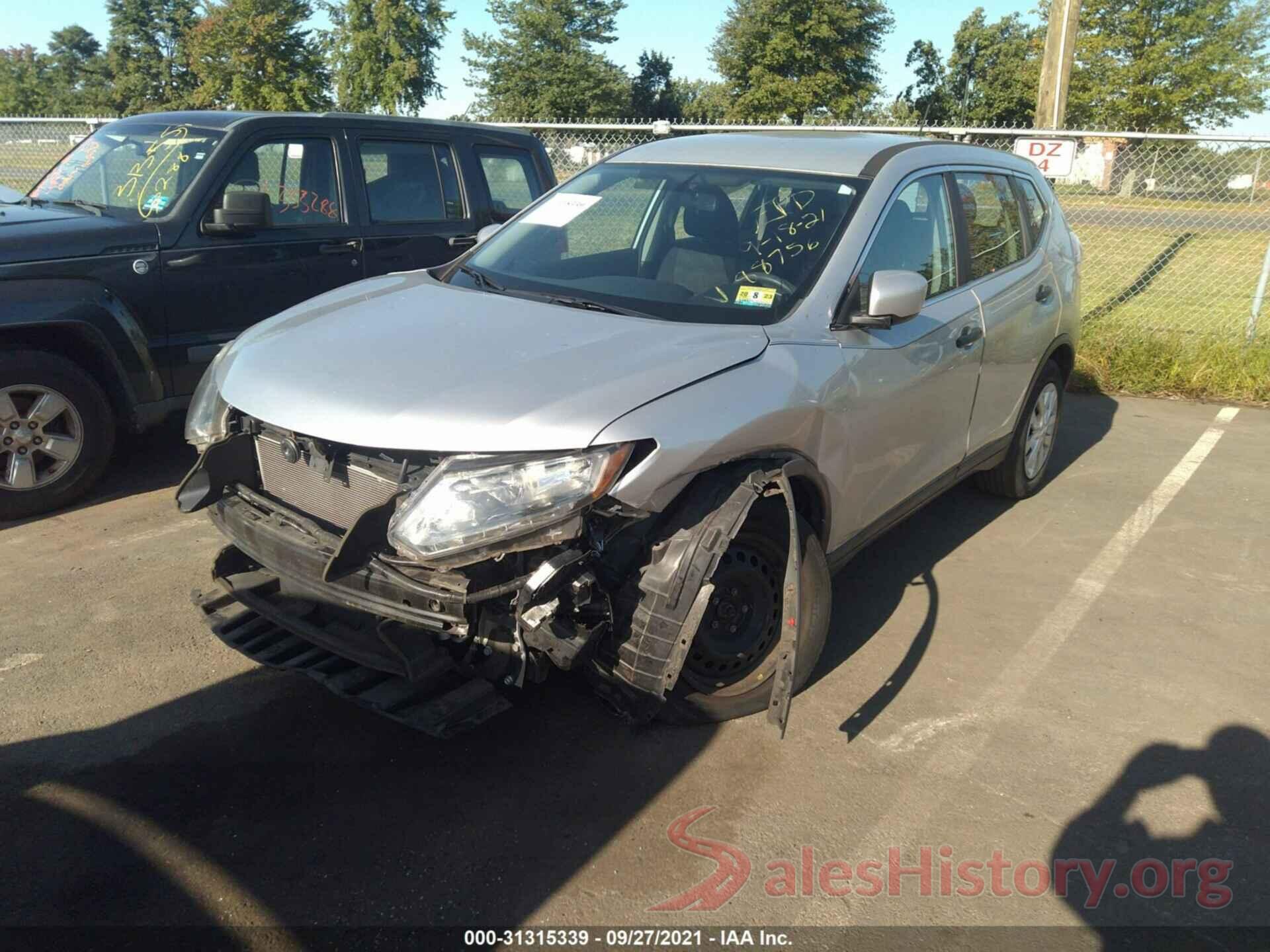 5N1AT2MV8GC888756 2016 NISSAN ROGUE