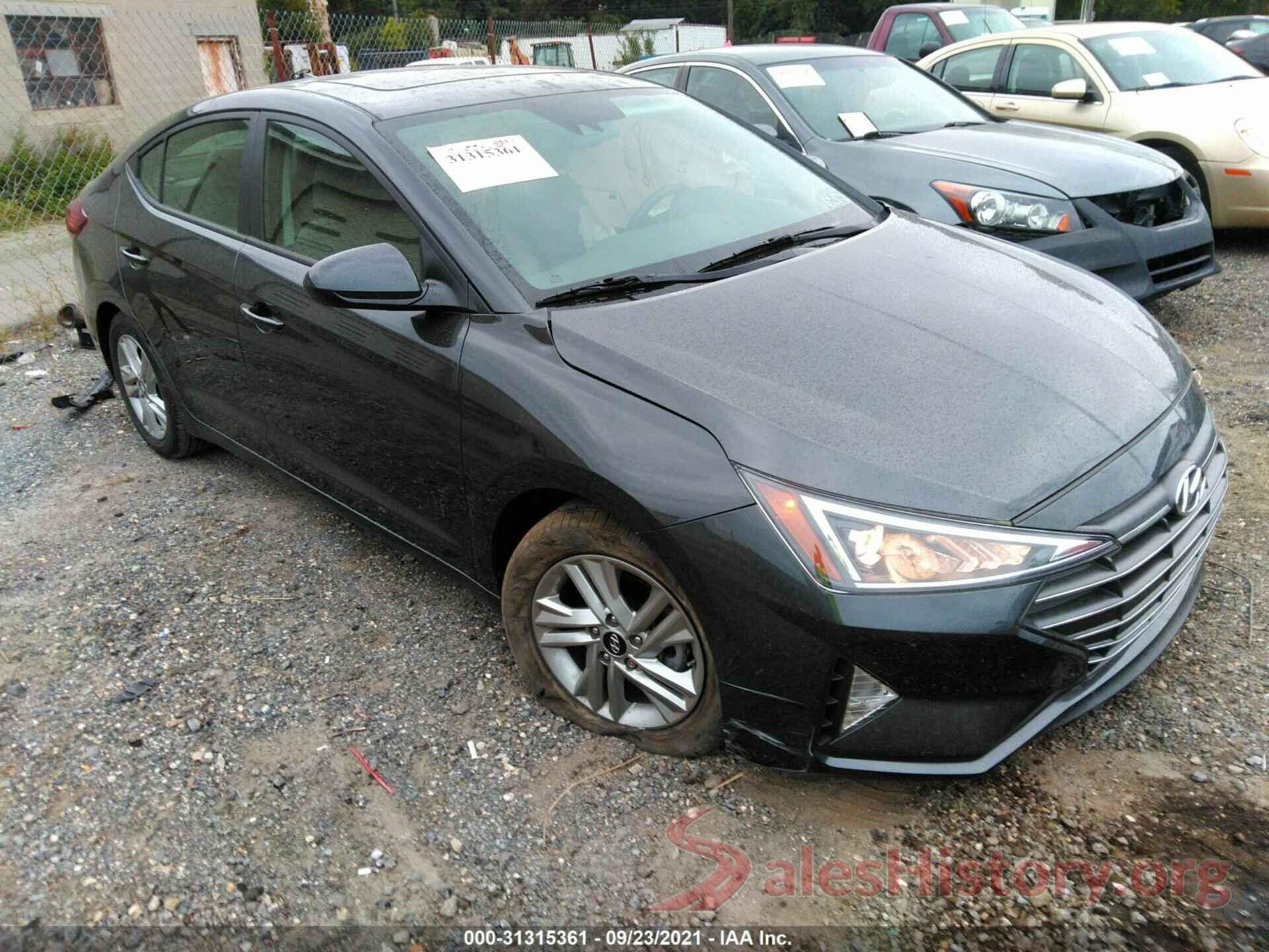 5NPD84LF5LH630590 2020 HYUNDAI ELANTRA