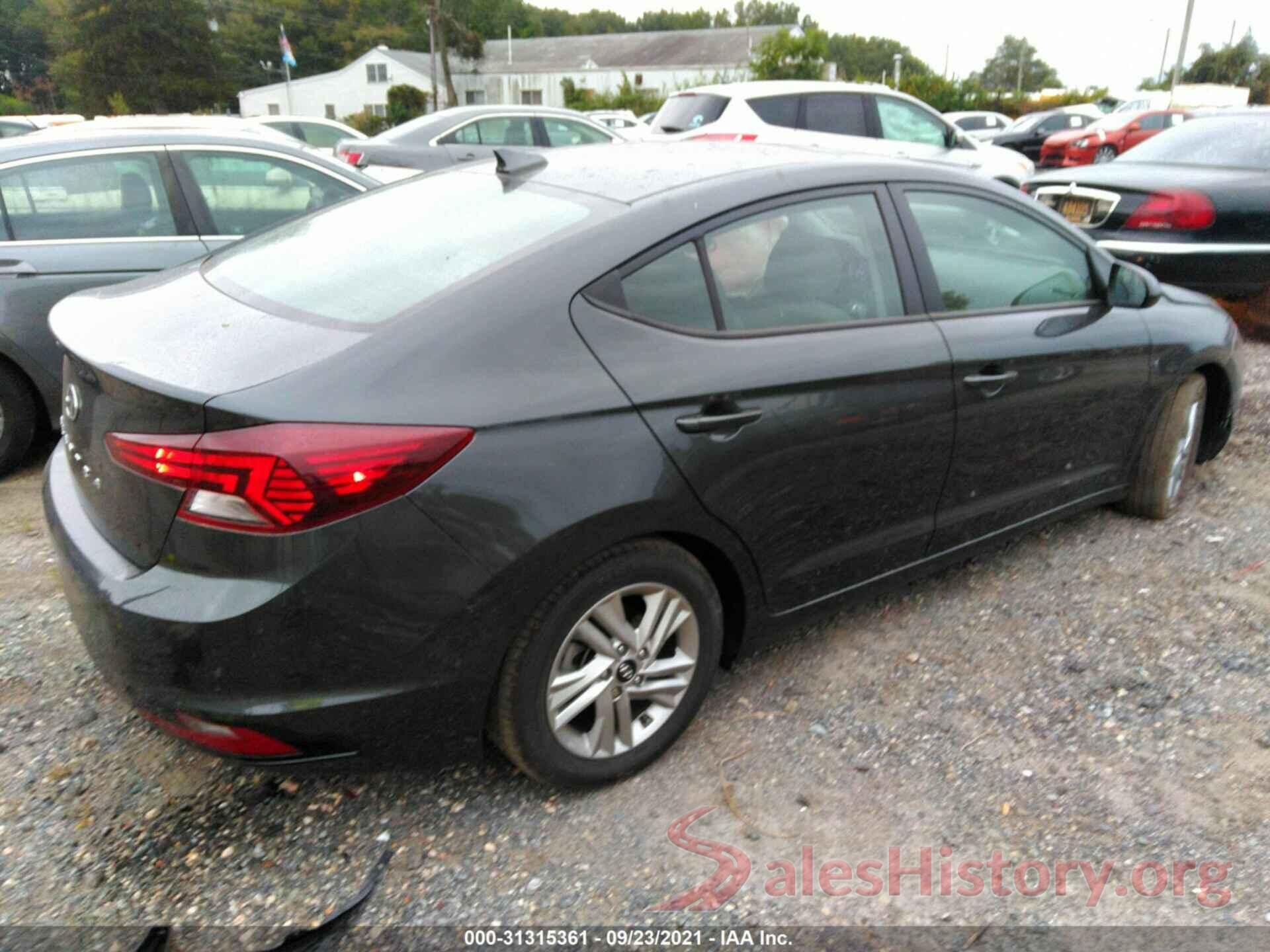 5NPD84LF5LH630590 2020 HYUNDAI ELANTRA