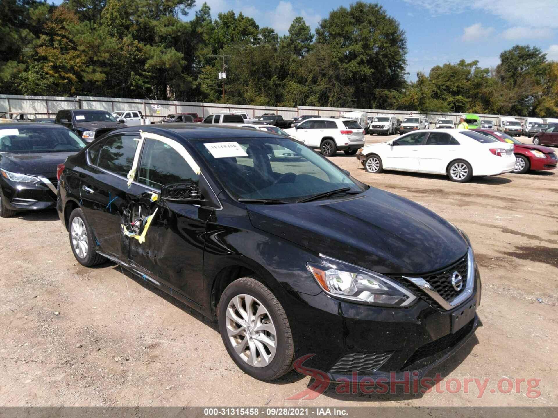 3N1AB7AP7KY446807 2019 NISSAN SENTRA