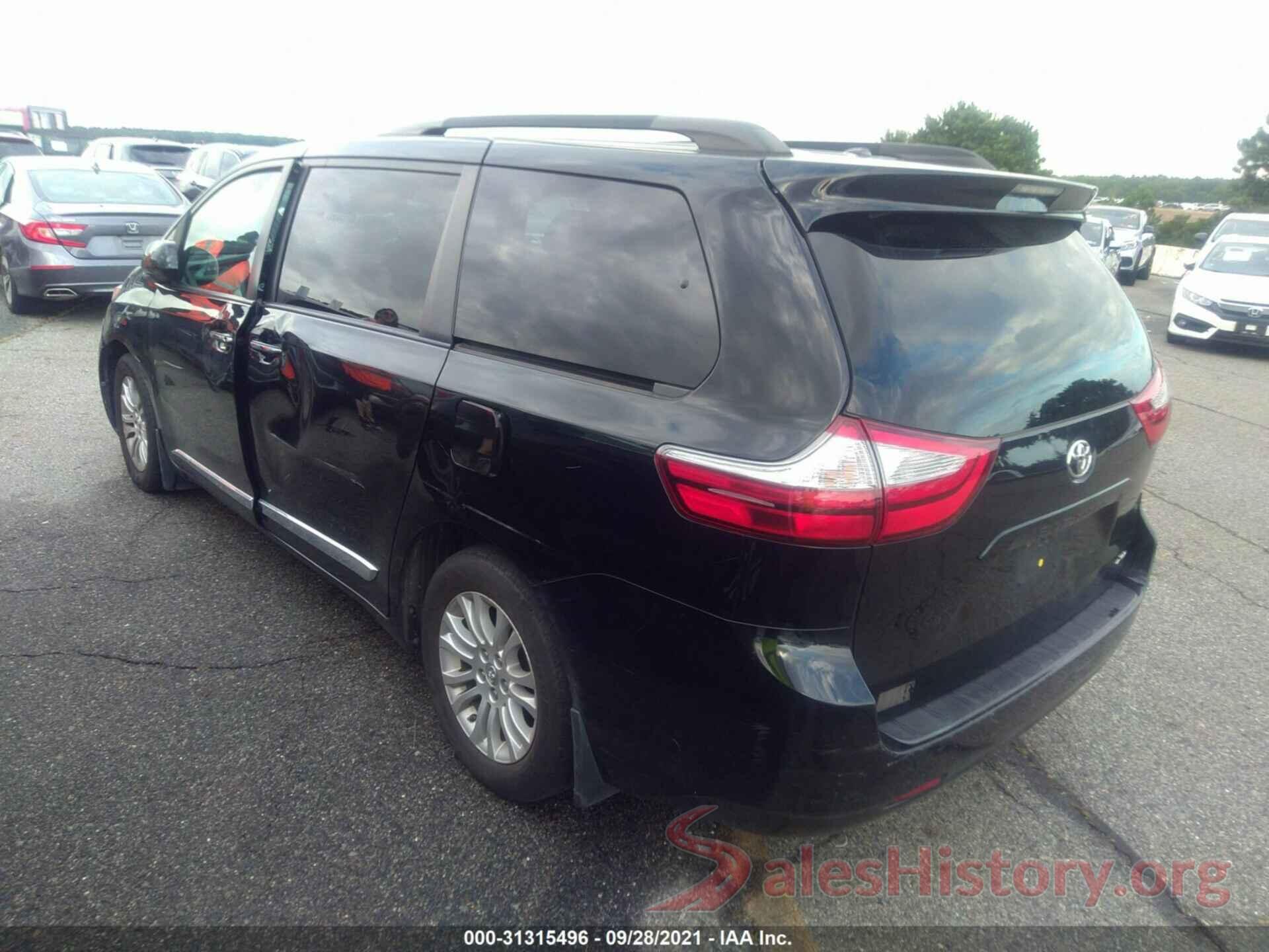 5TDYZ3DC7HS883571 2017 TOYOTA SIENNA