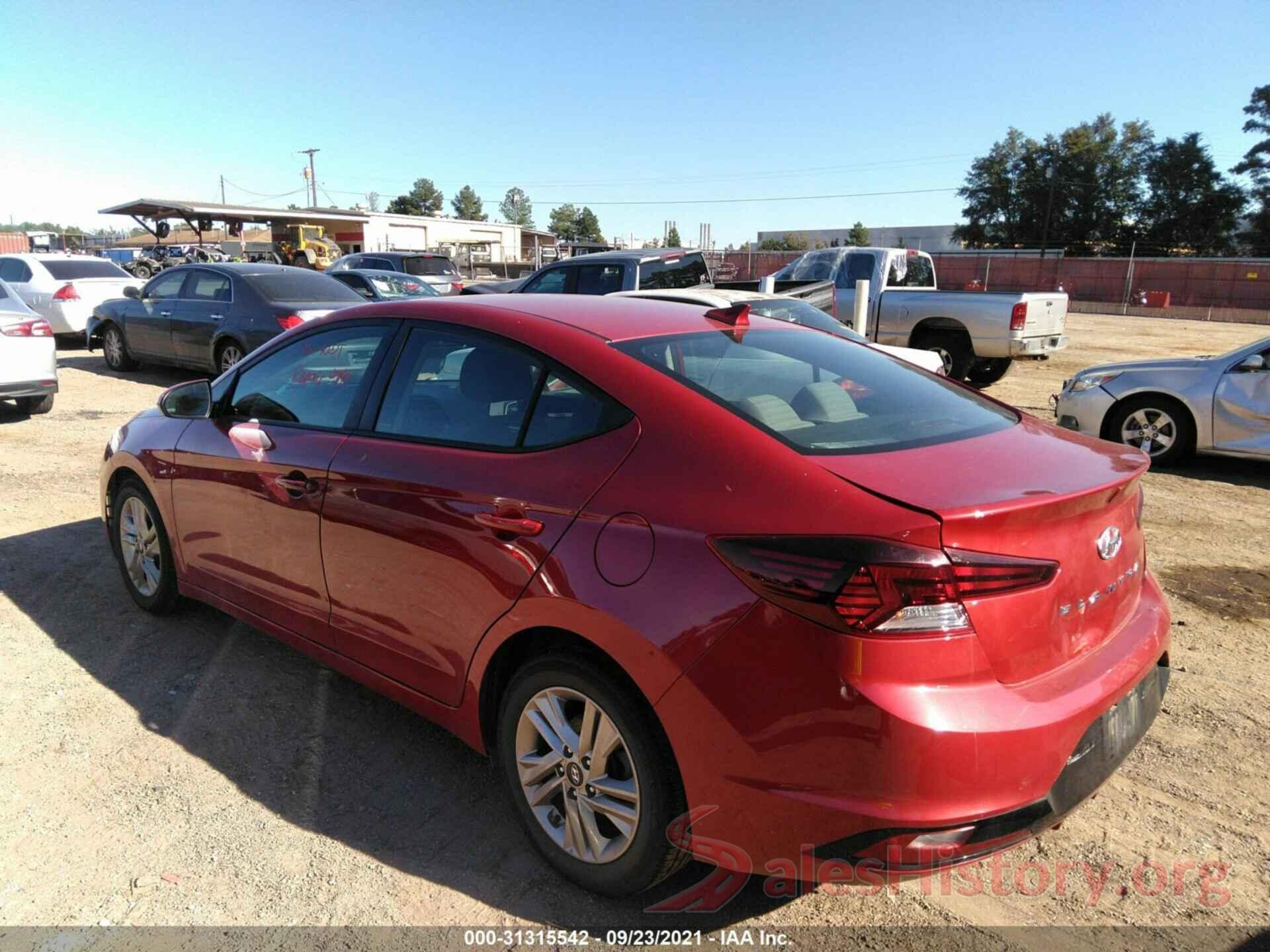 5NPD84LF3LH524008 2020 HYUNDAI ELANTRA