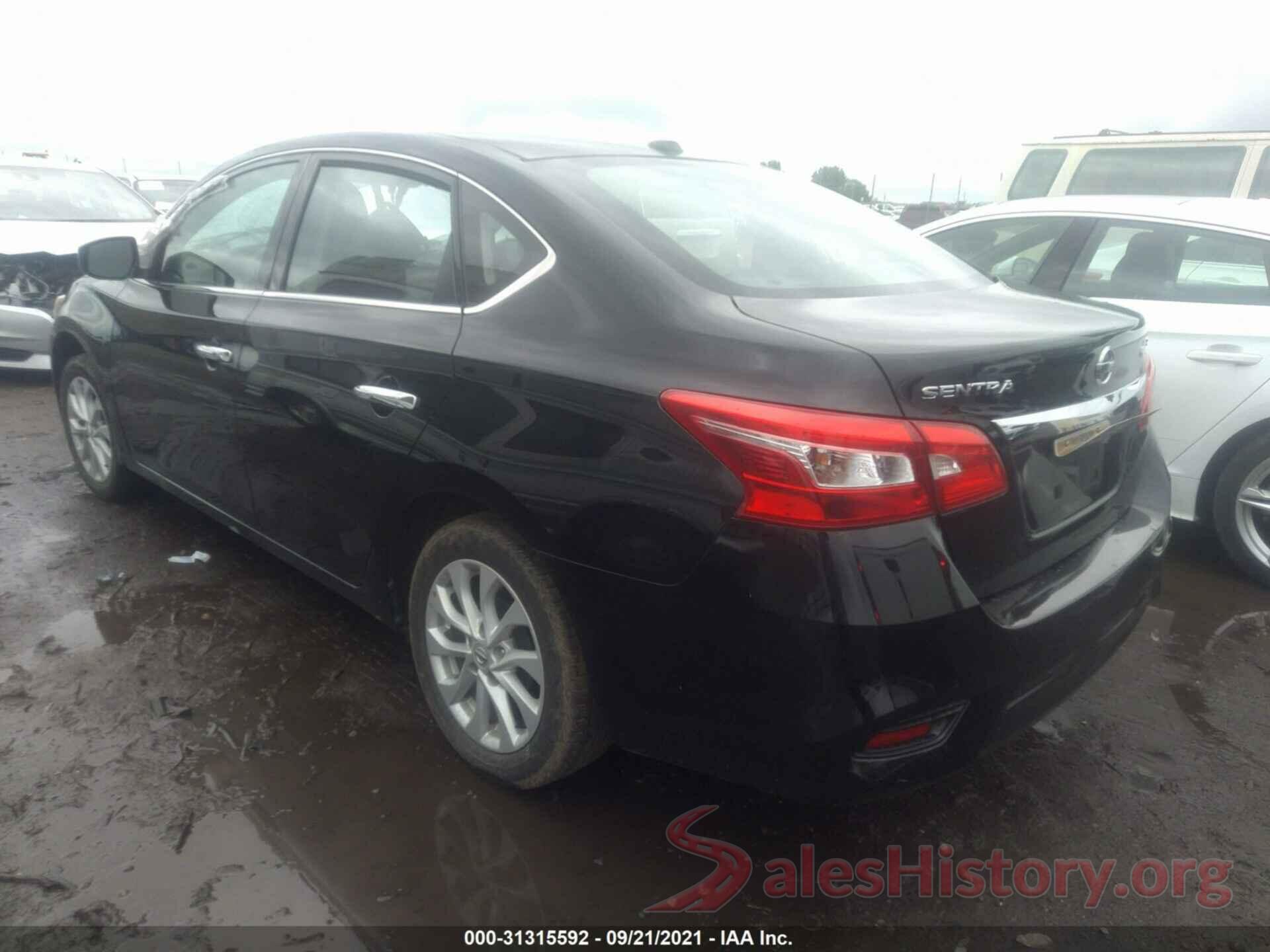 3N1AB7APXKL626795 2019 NISSAN SENTRA