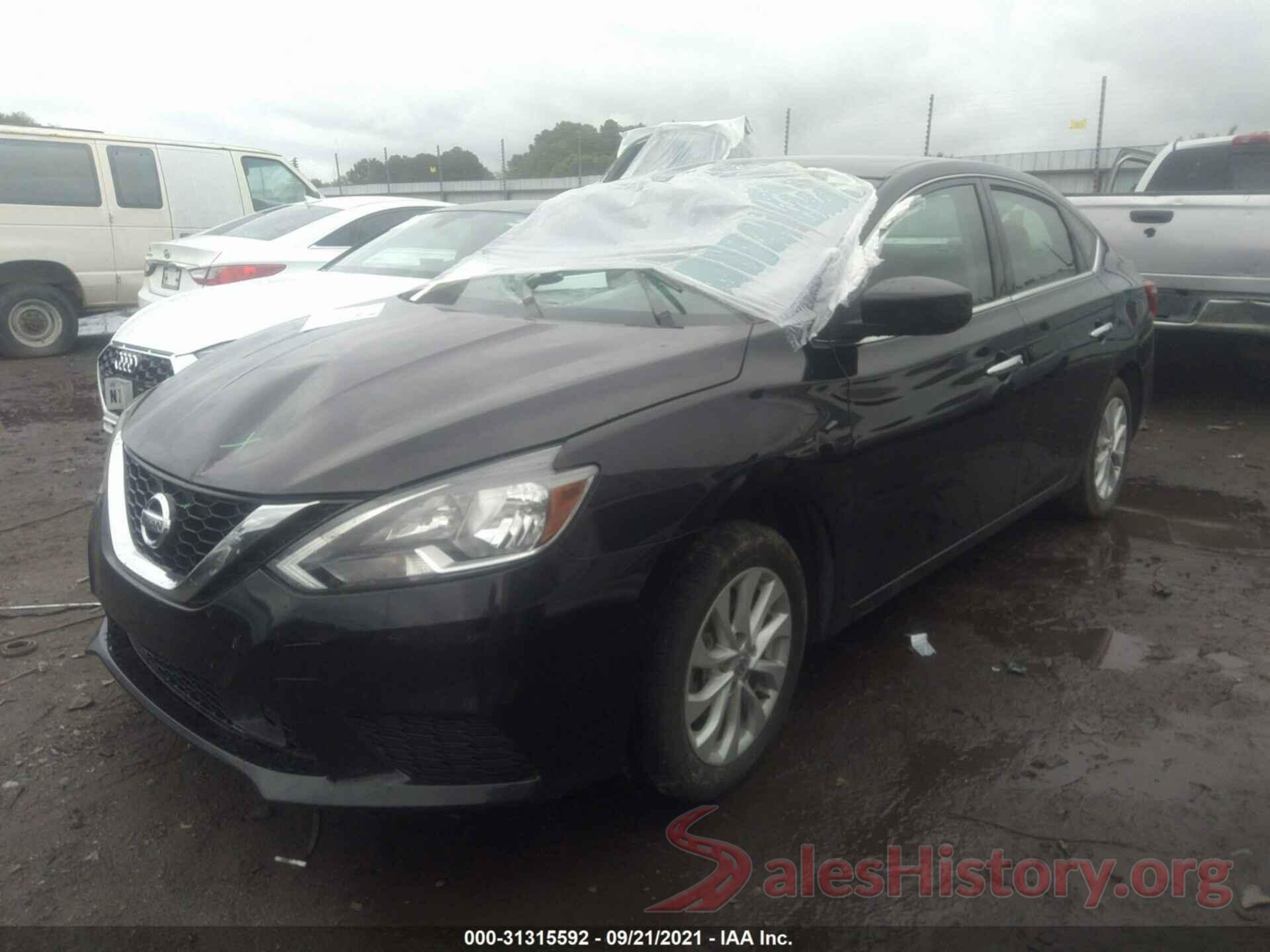 3N1AB7APXKL626795 2019 NISSAN SENTRA