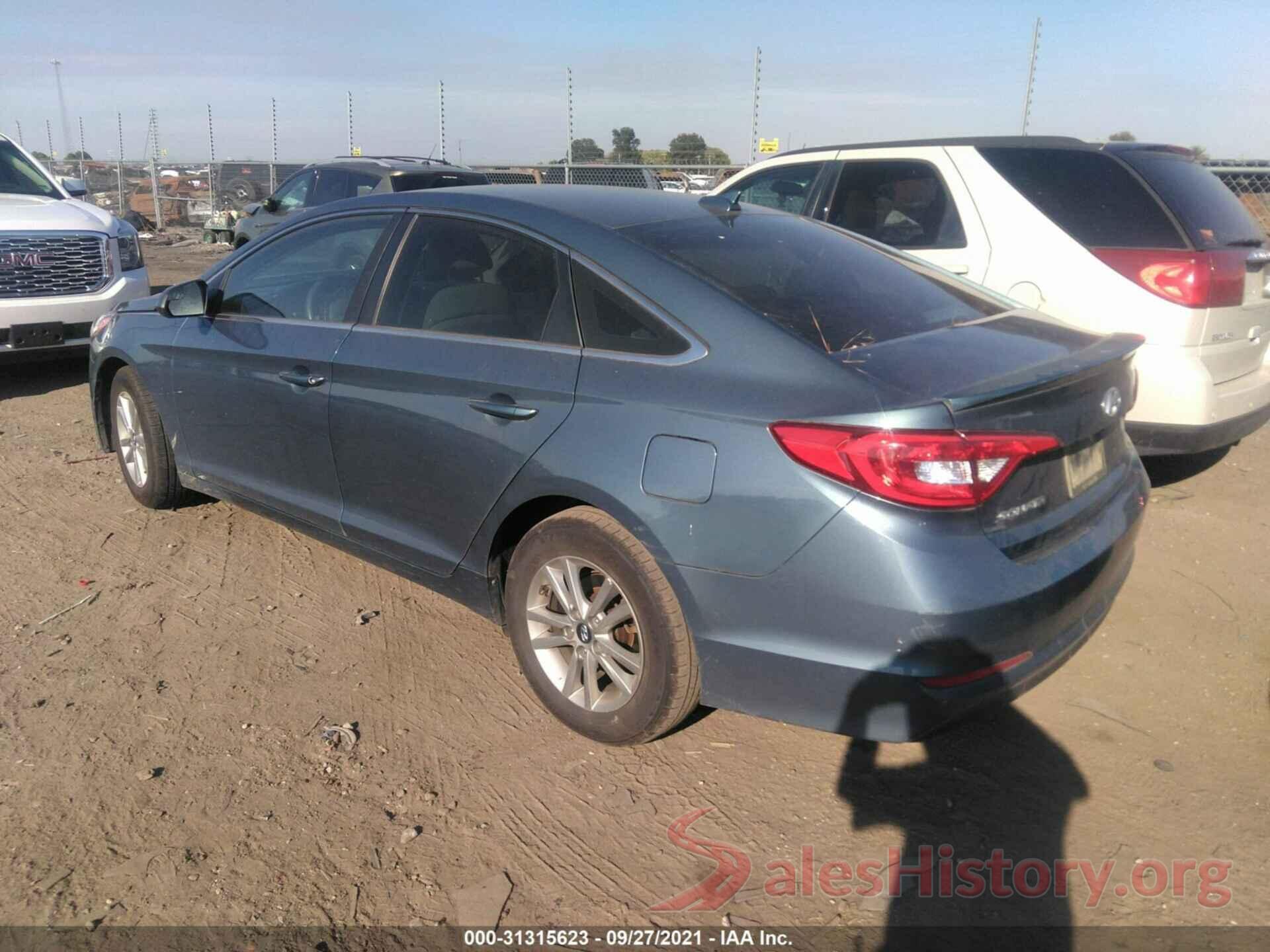 5NPE24AF3GH333297 2016 HYUNDAI SONATA