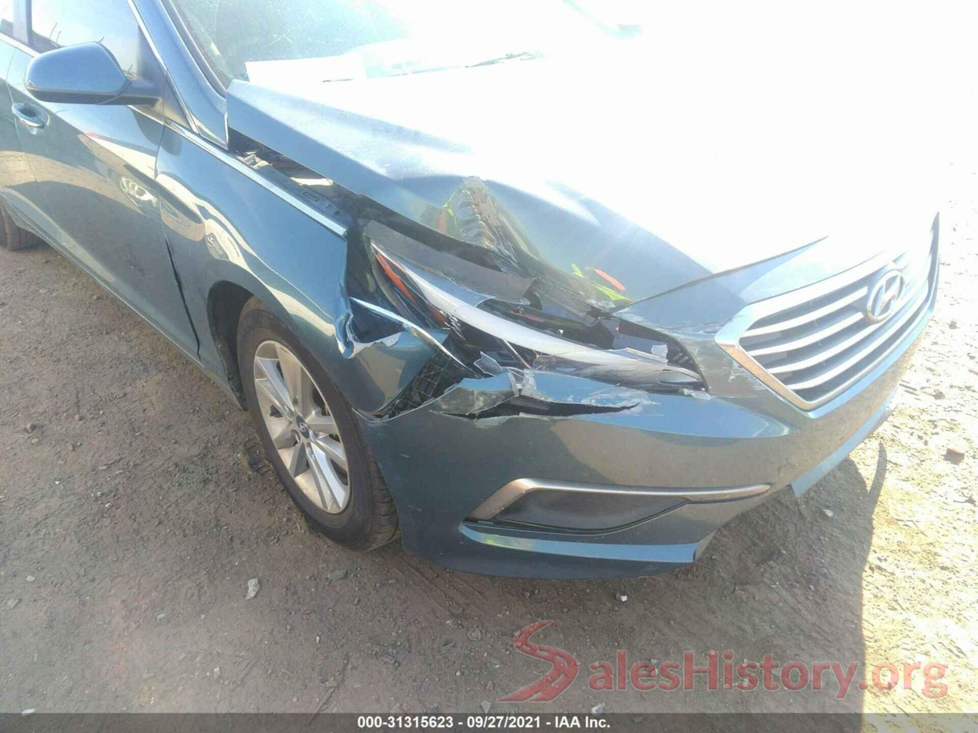 5NPE24AF3GH333297 2016 HYUNDAI SONATA