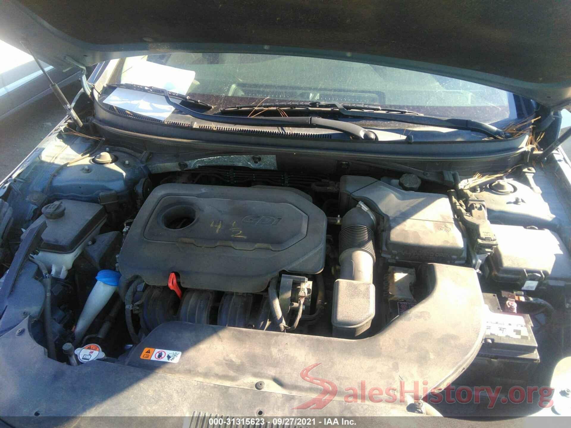 5NPE24AF3GH333297 2016 HYUNDAI SONATA